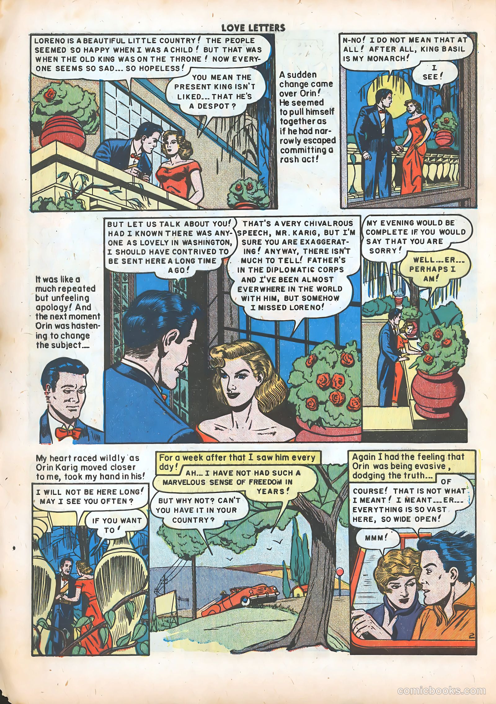 Love Letters #6 (1950) — page 4 of 52