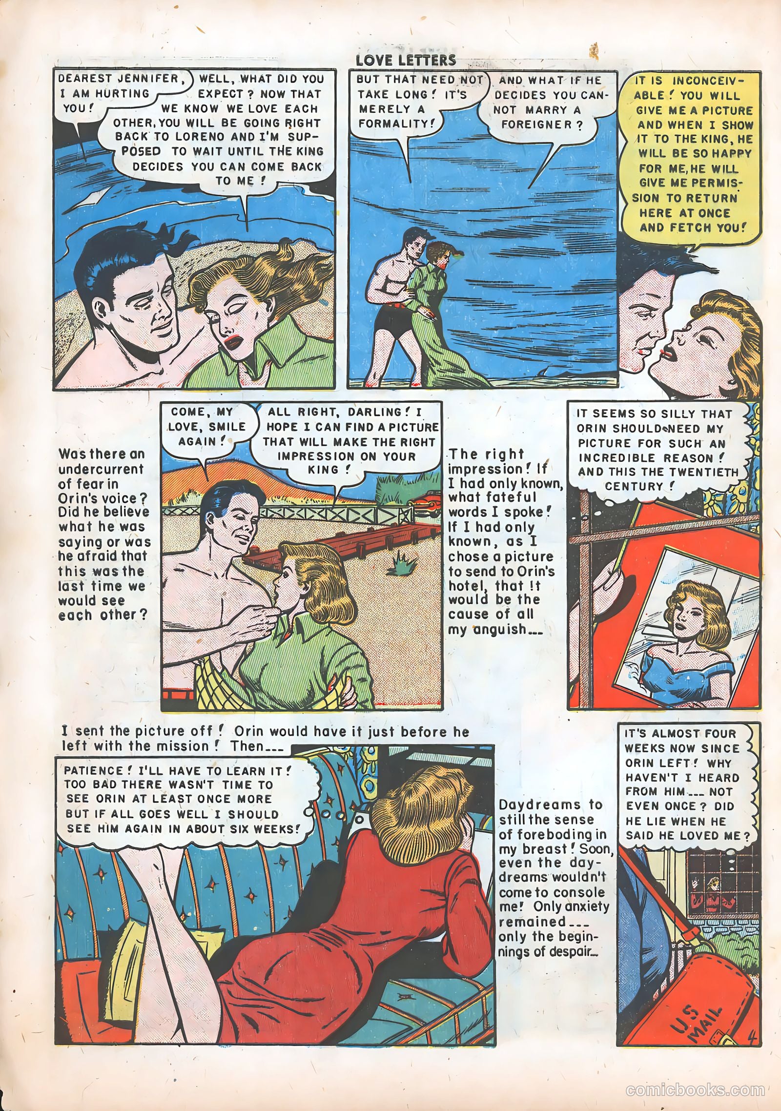 Love Letters #6 (1950) — page 6 of 52