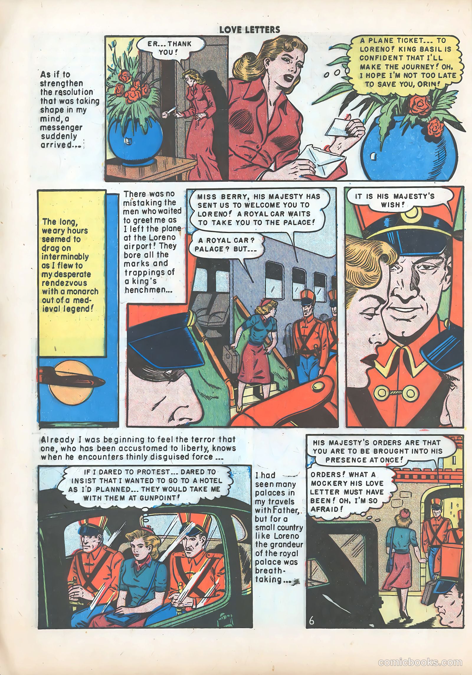 Love Letters #6 (1950) — page 8 of 52