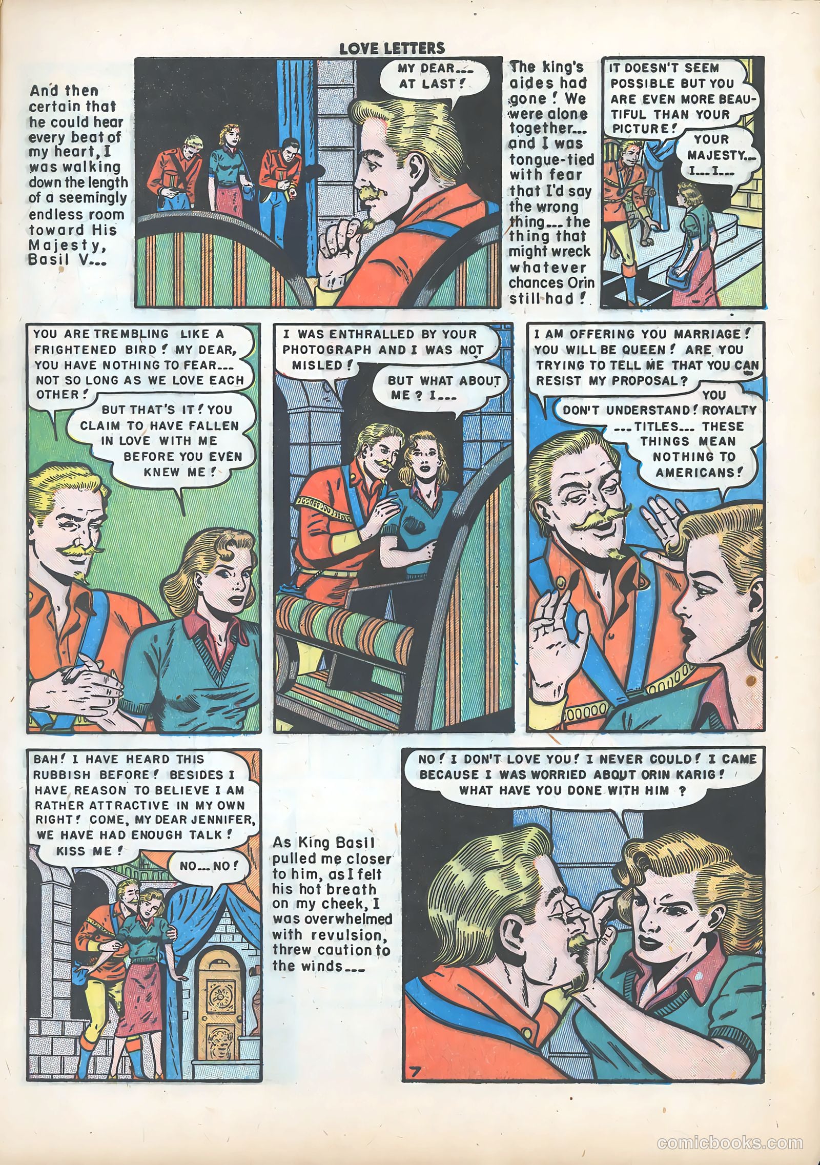 Love Letters #6 (1950) — page 9 of 52