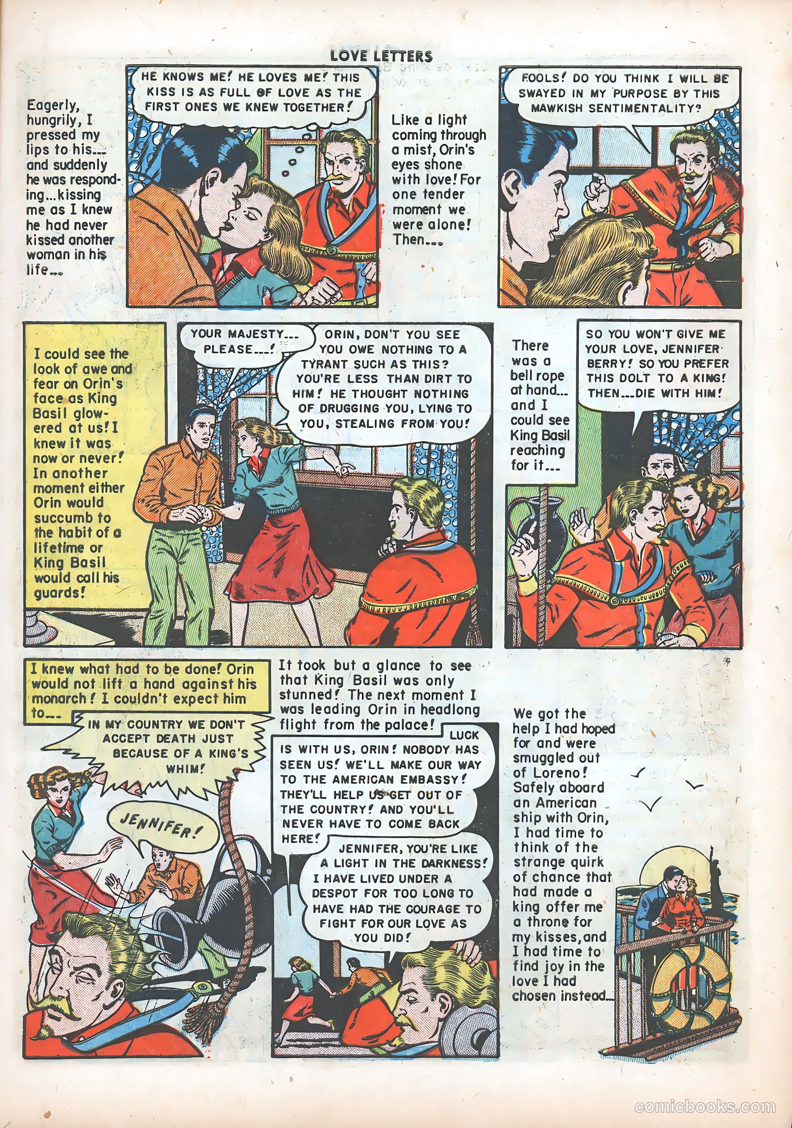 Love Letters #6 (1950) — page 11 of 52