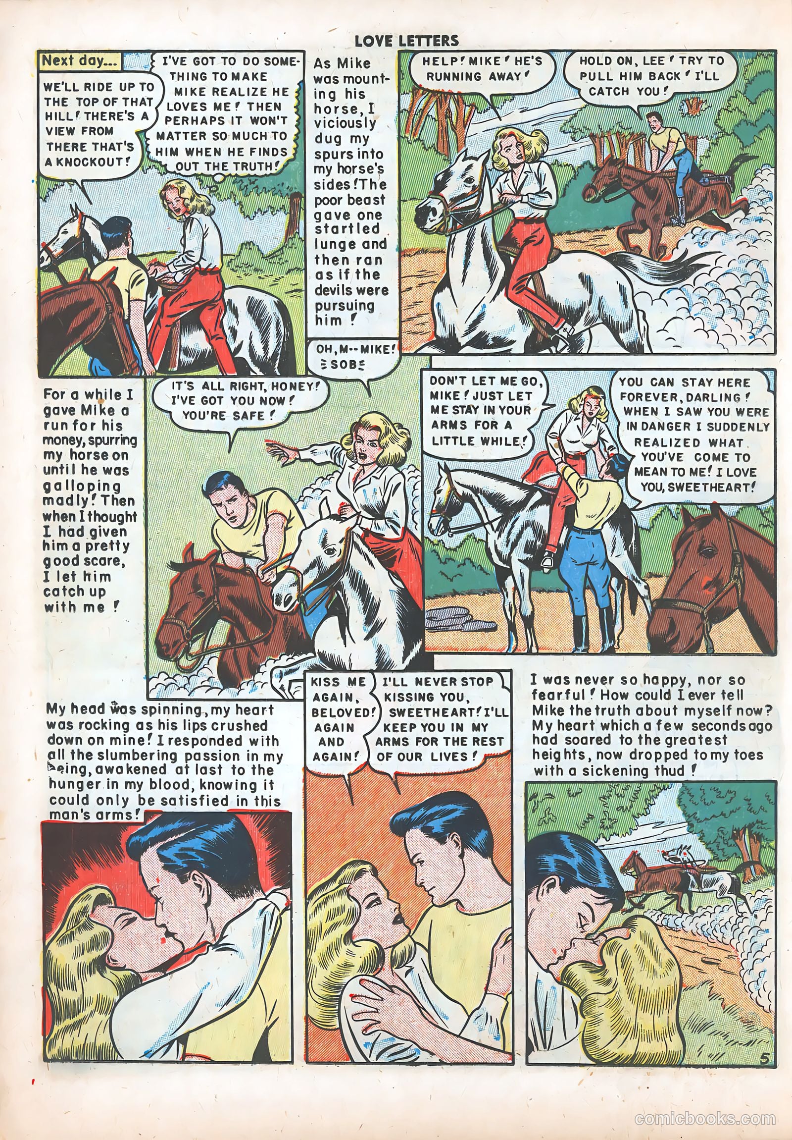 Love Letters #6 (1950) — page 16 of 52