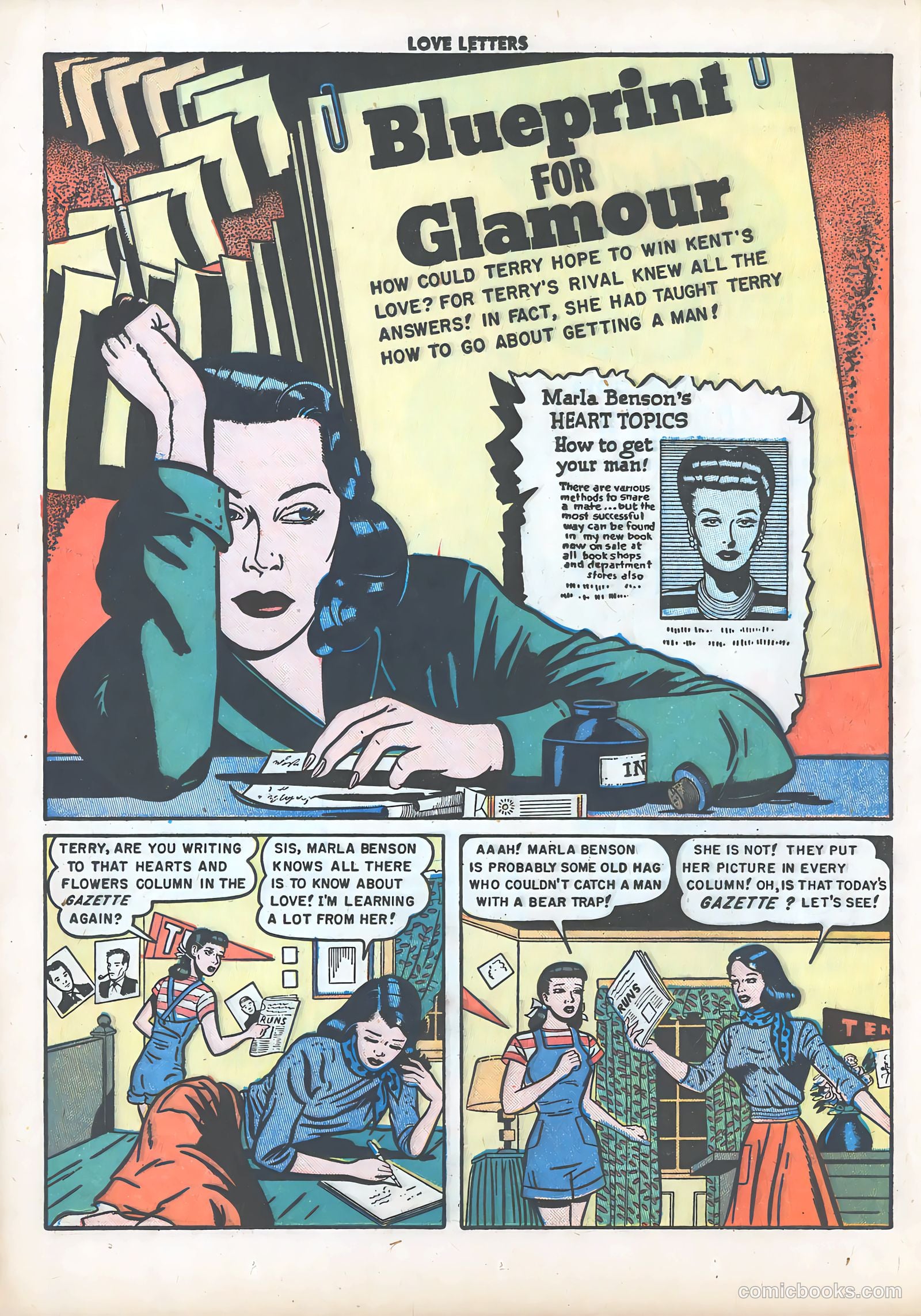 Love Letters #6 (1950) — page 20 of 52