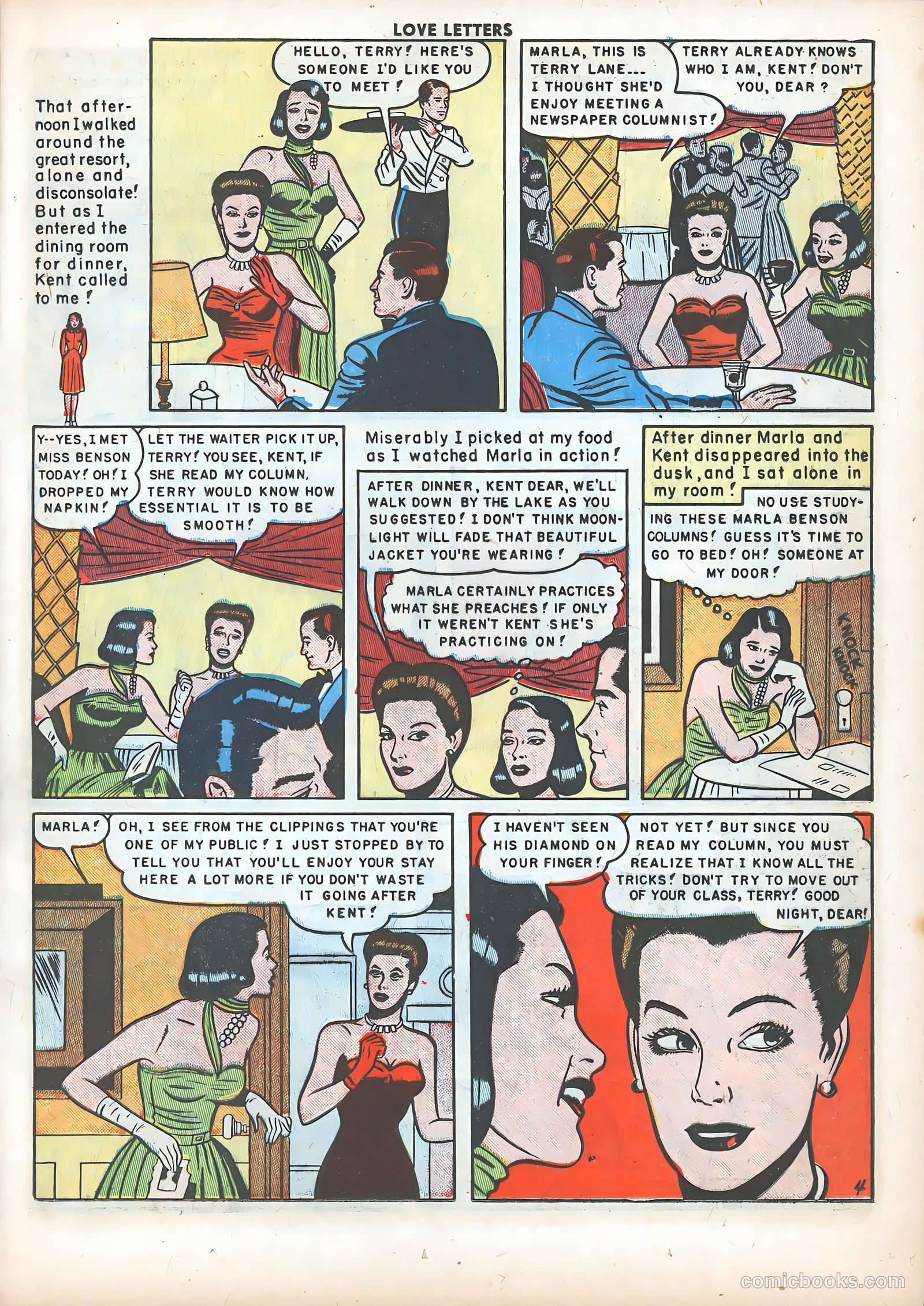 Love Letters #6 (1950) — page 23 of 52
