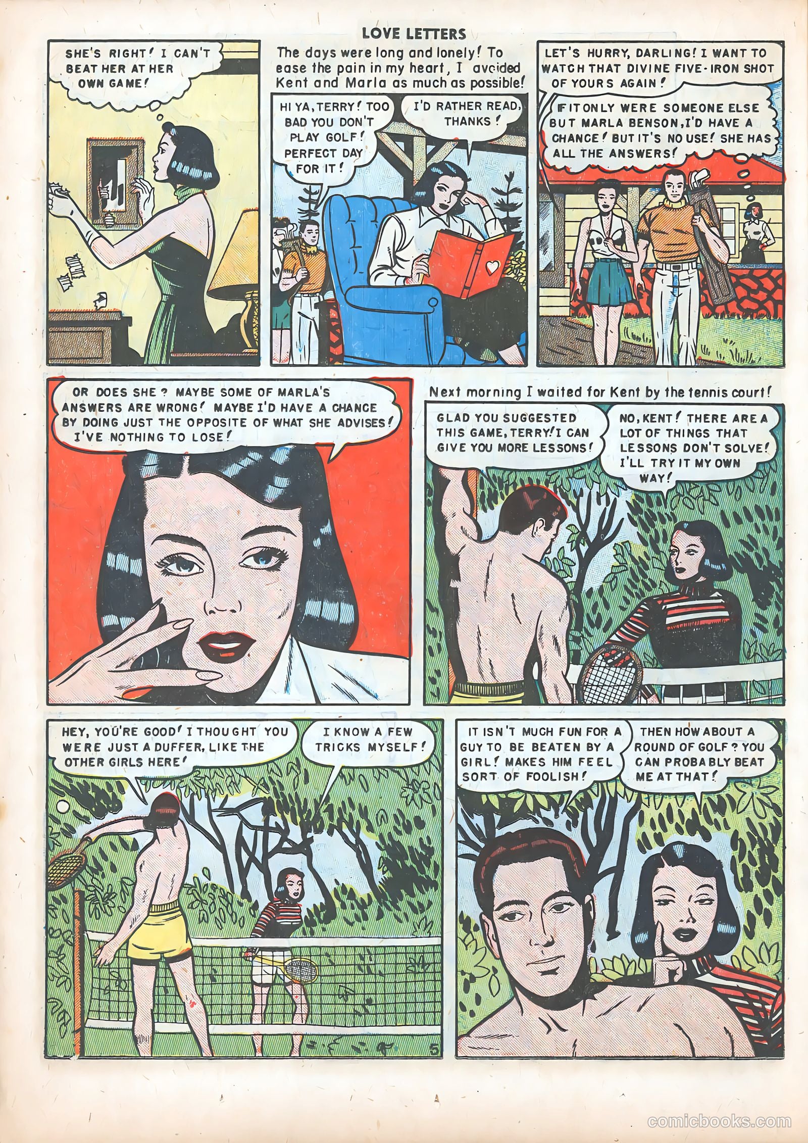Love Letters #6 (1950) — page 24 of 52