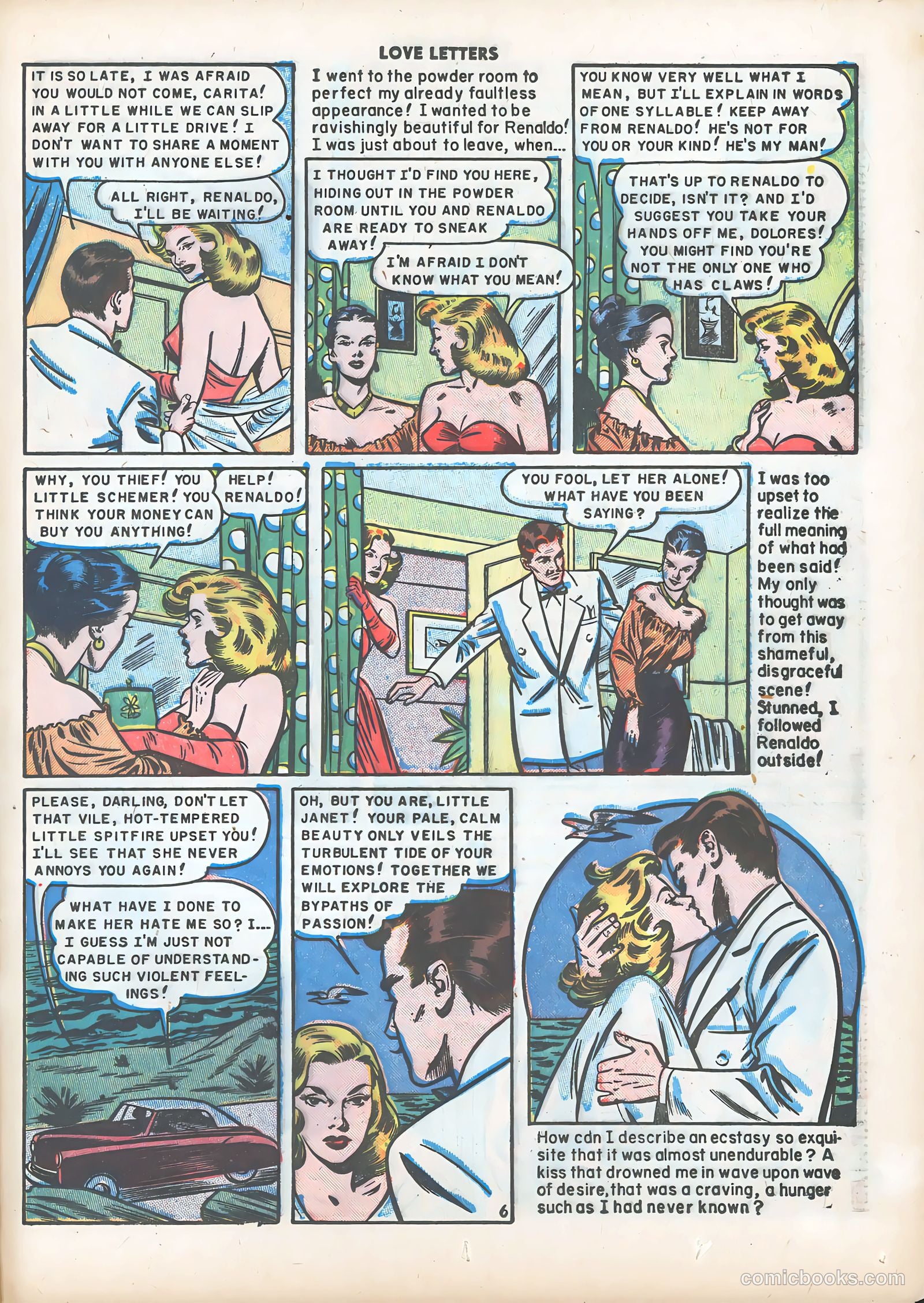 Love Letters #6 (1950) — page 32 of 52
