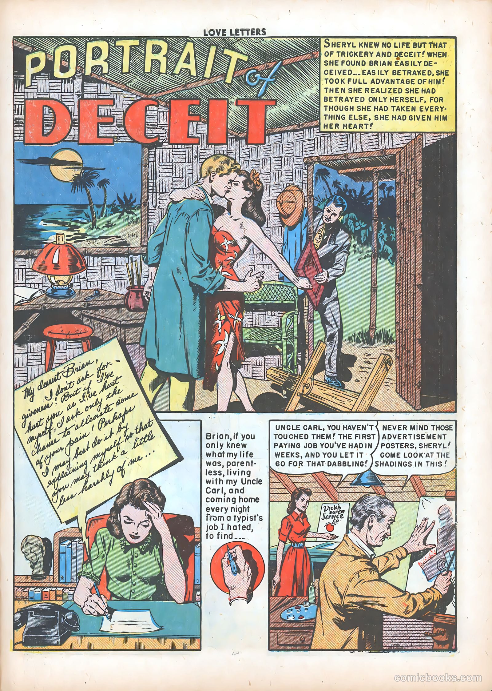 Love Letters #6 (1950) — page 40 of 52
