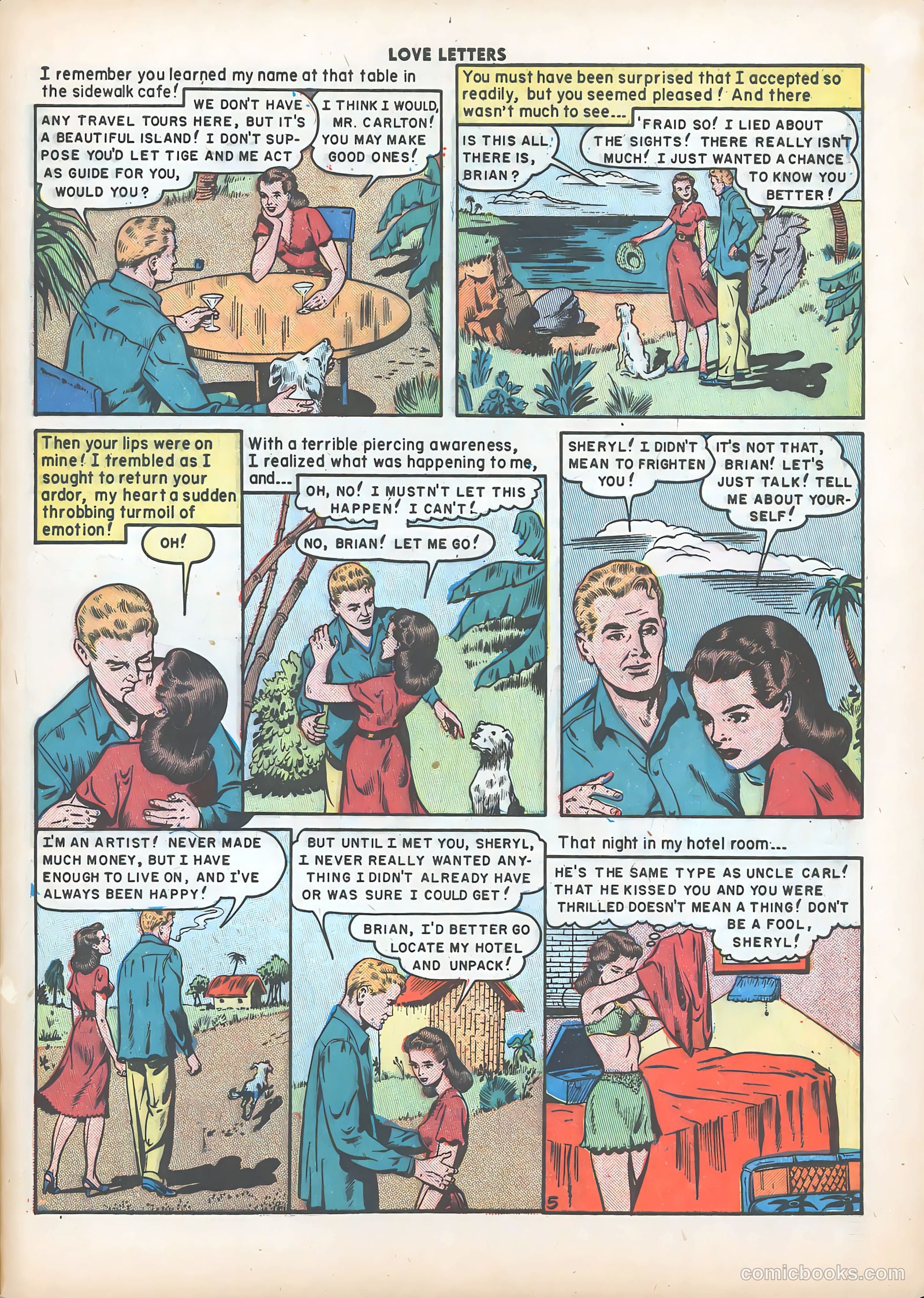 Love Letters #6 (1950) — page 44 of 52