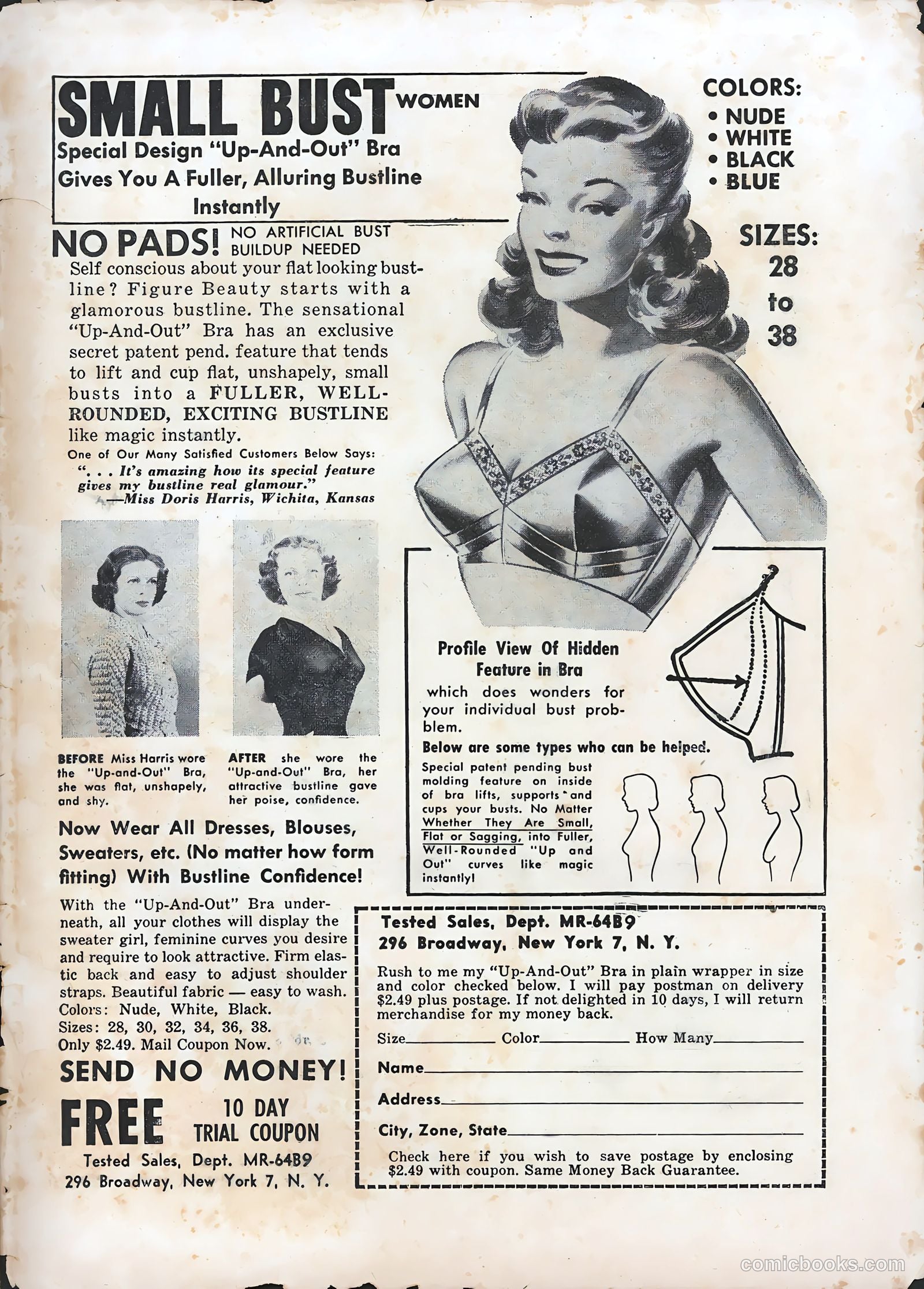 Love Letters #6 (1950) — page 50 of 52