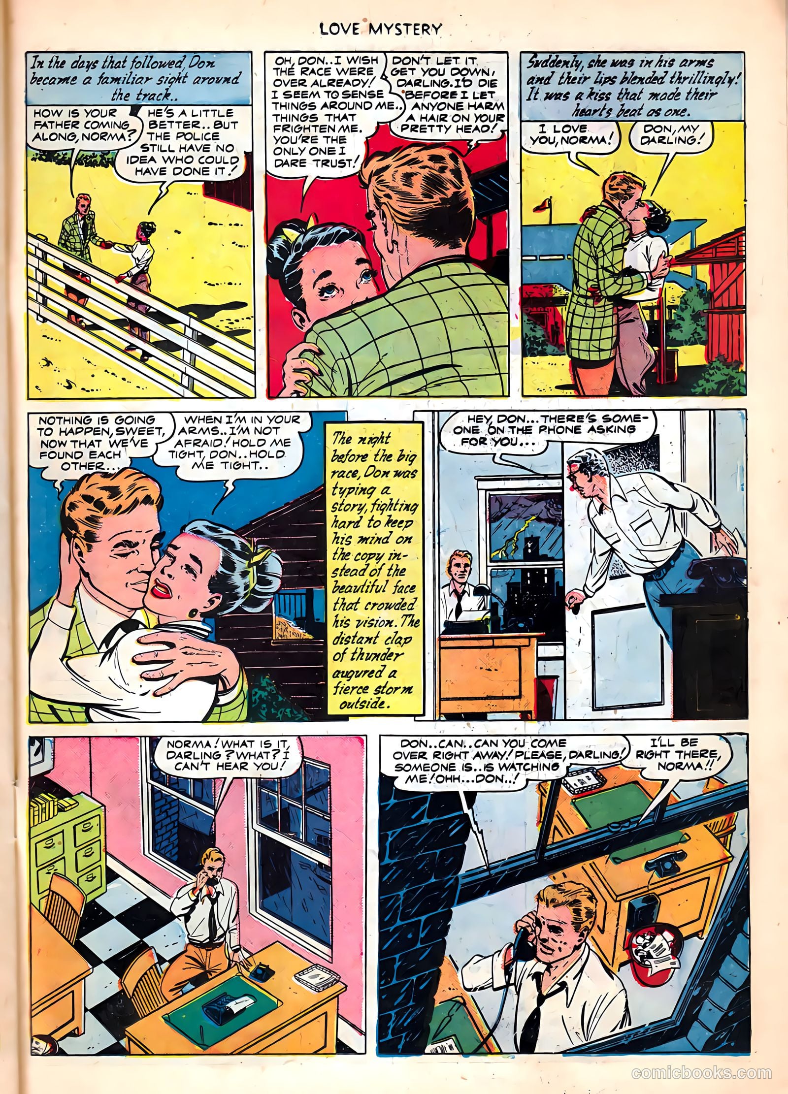 Love Mystery #3 (1950) — page 27 of 36