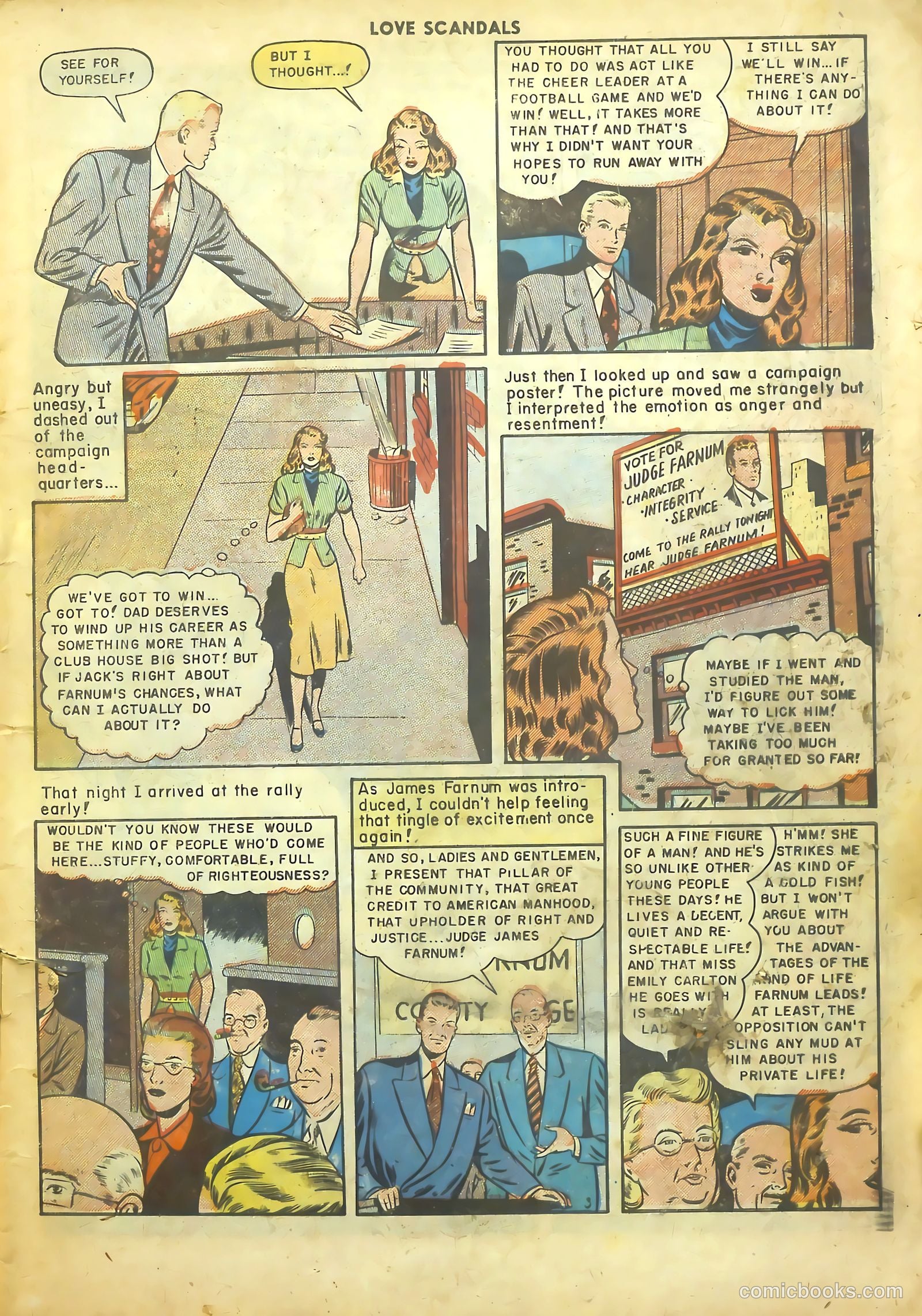 Love Scandals #2 (1950) — page 5 of 36