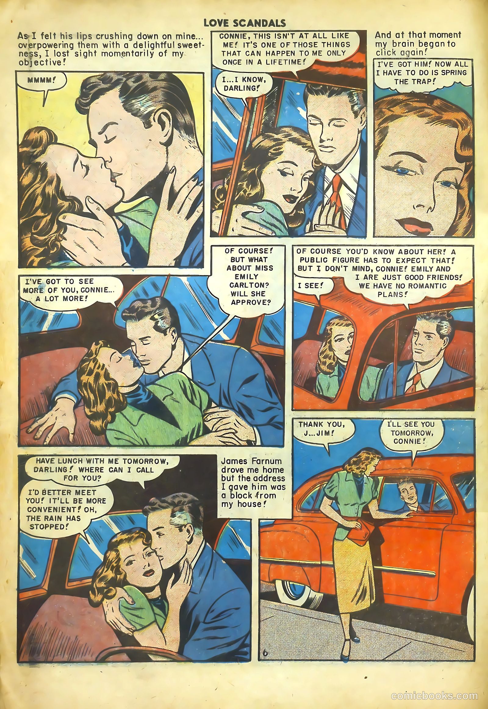Love Scandals #2 (1950) — page 8 of 36