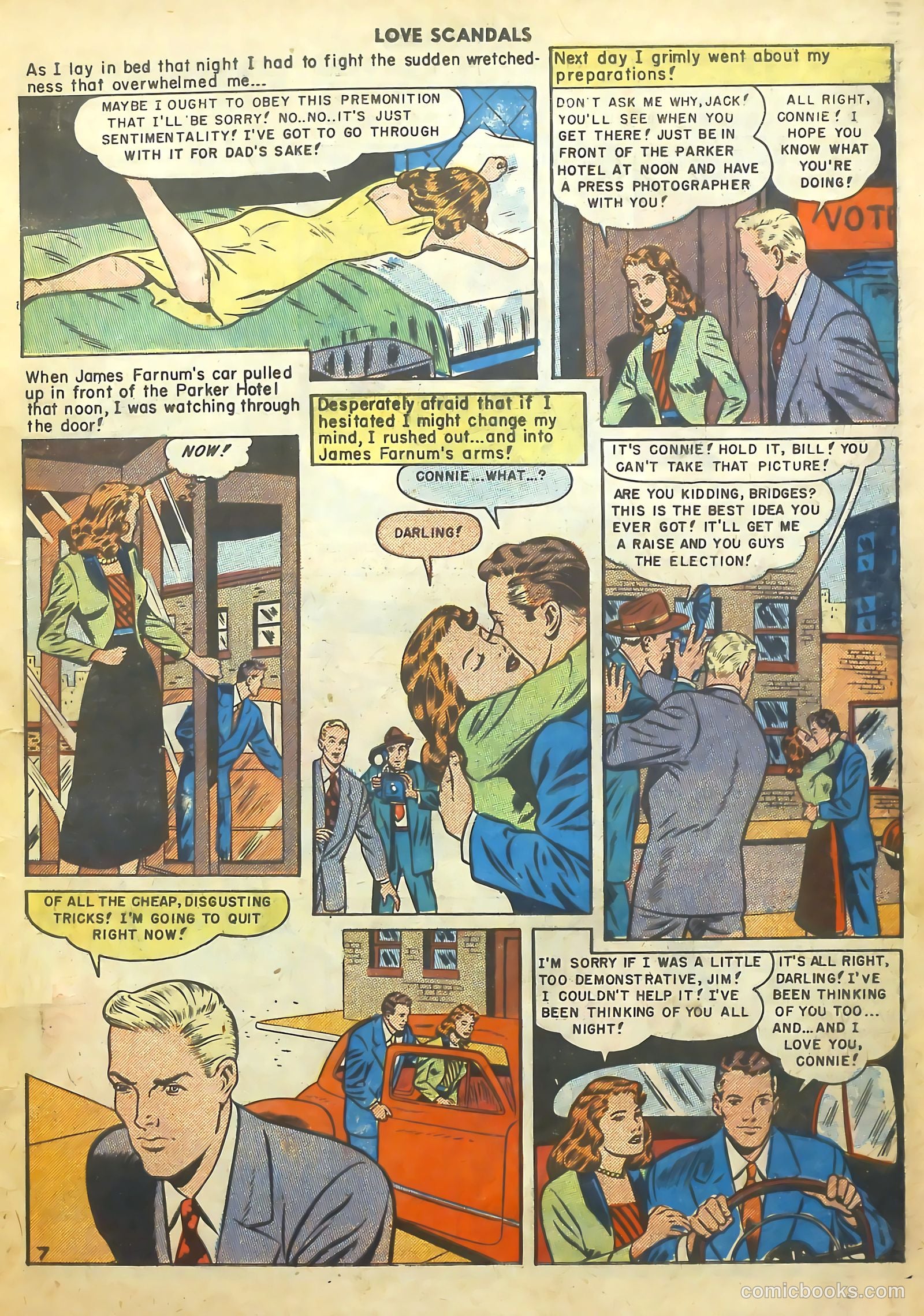 Love Scandals #2 (1950) — page 9 of 36