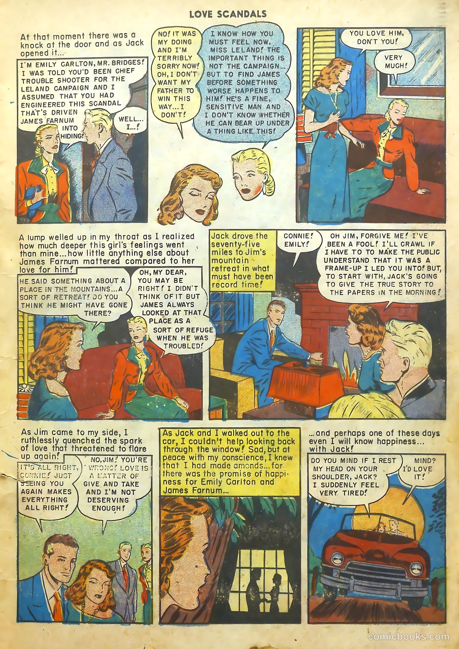 Love Scandals #2 (1950) — page 11 of 36
