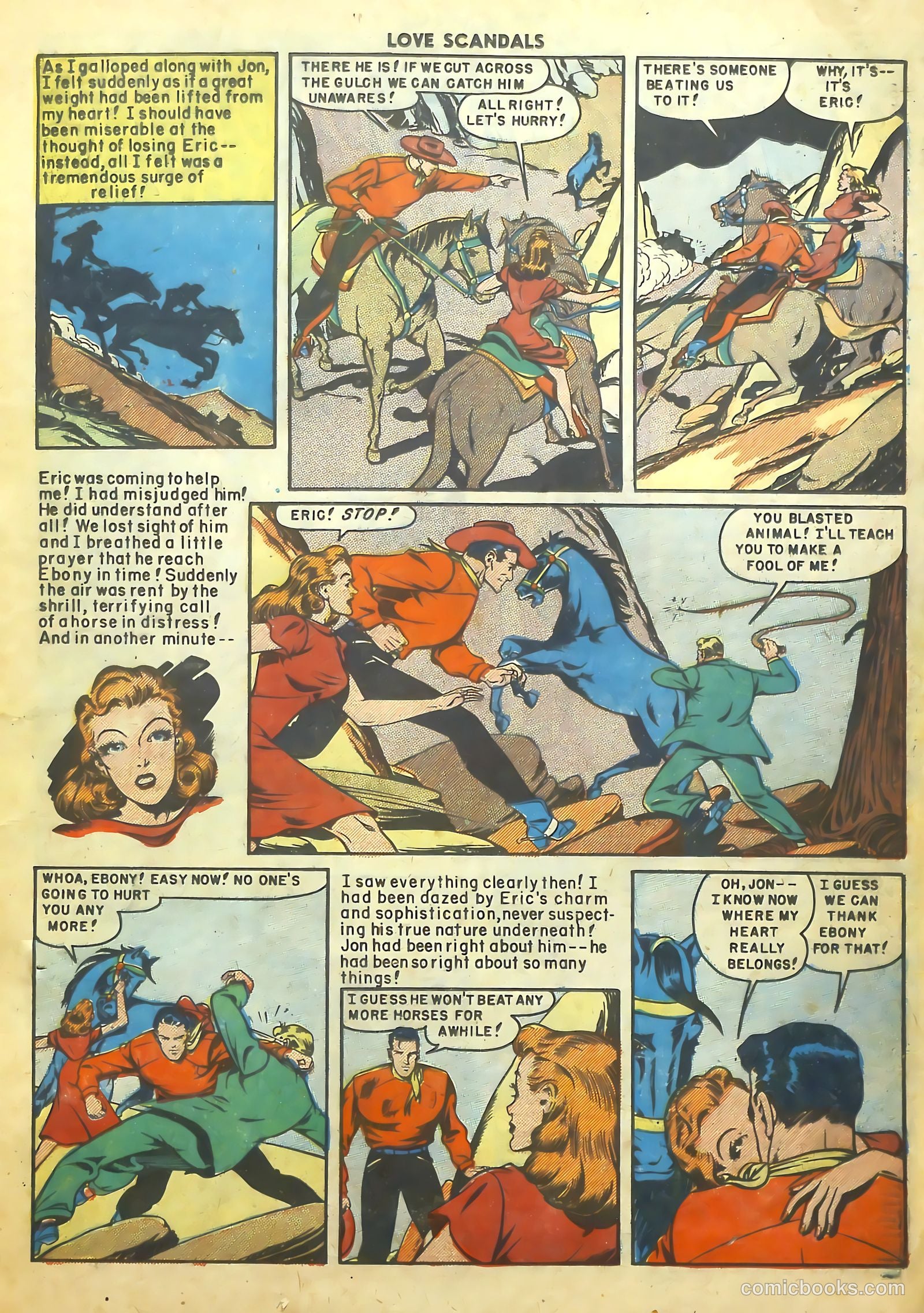 Love Scandals #2 (1950) — page 17 of 36