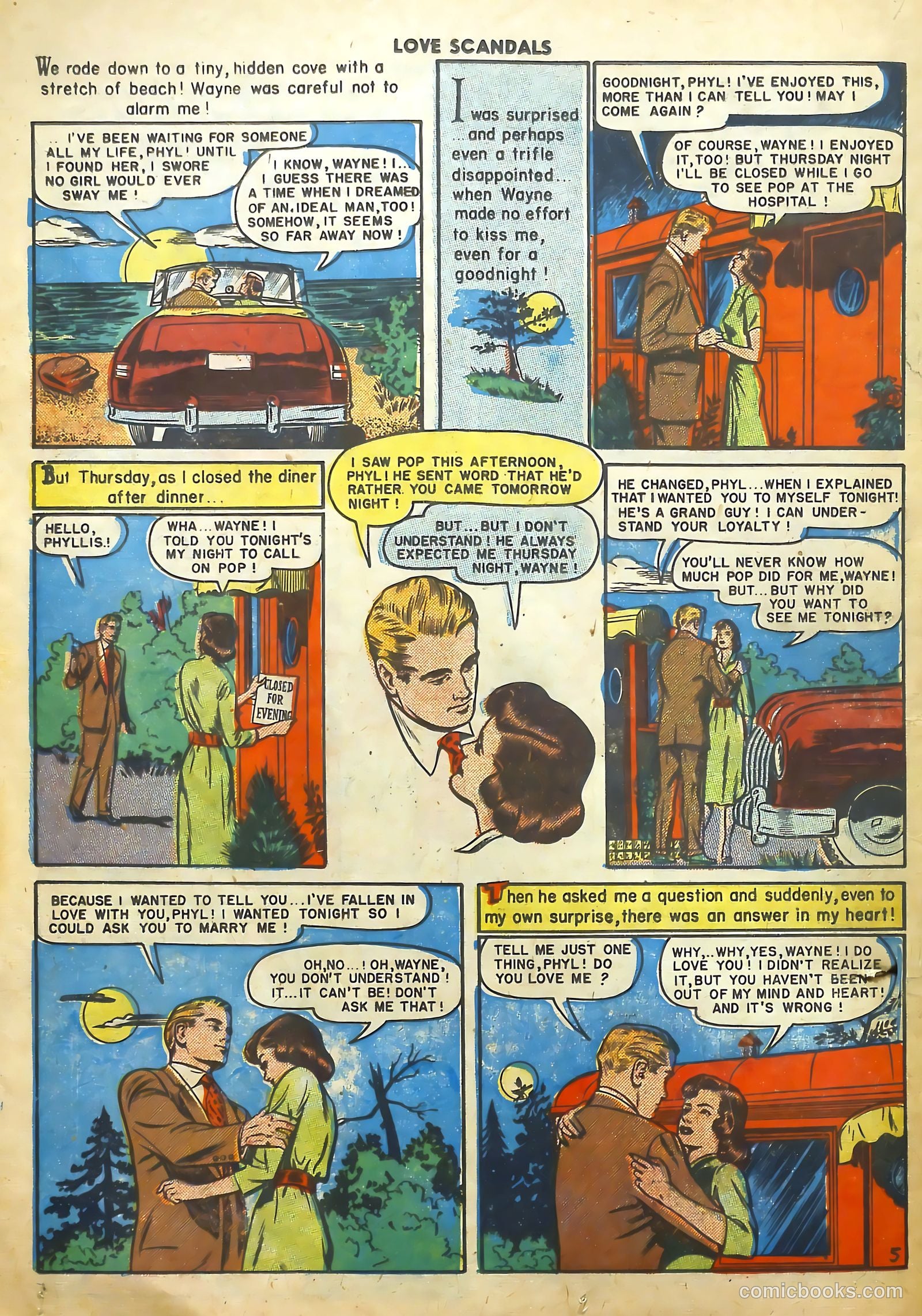 Love Scandals #2 (1950) — page 22 of 36