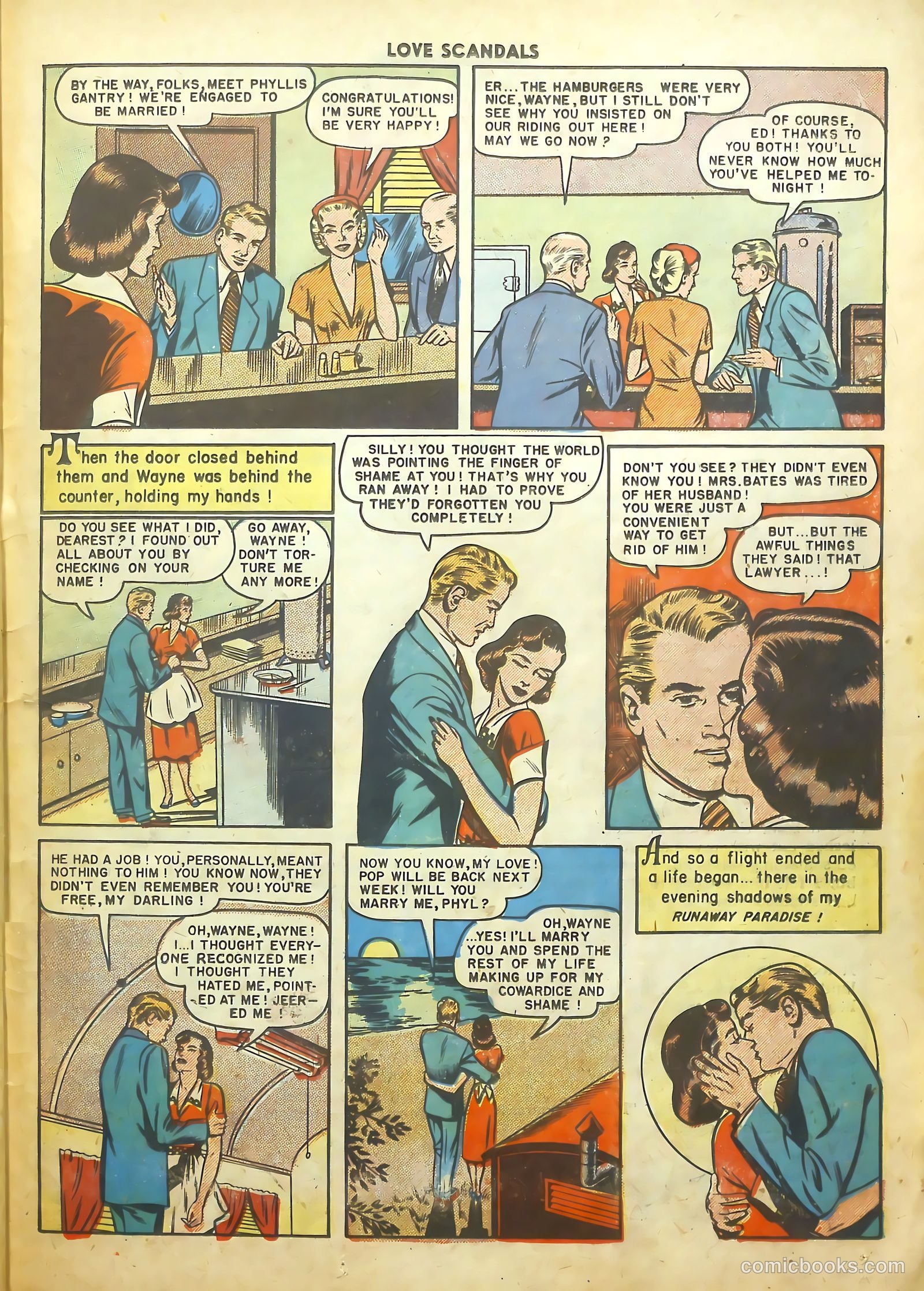 Love Scandals #2 (1950) — page 25 of 36