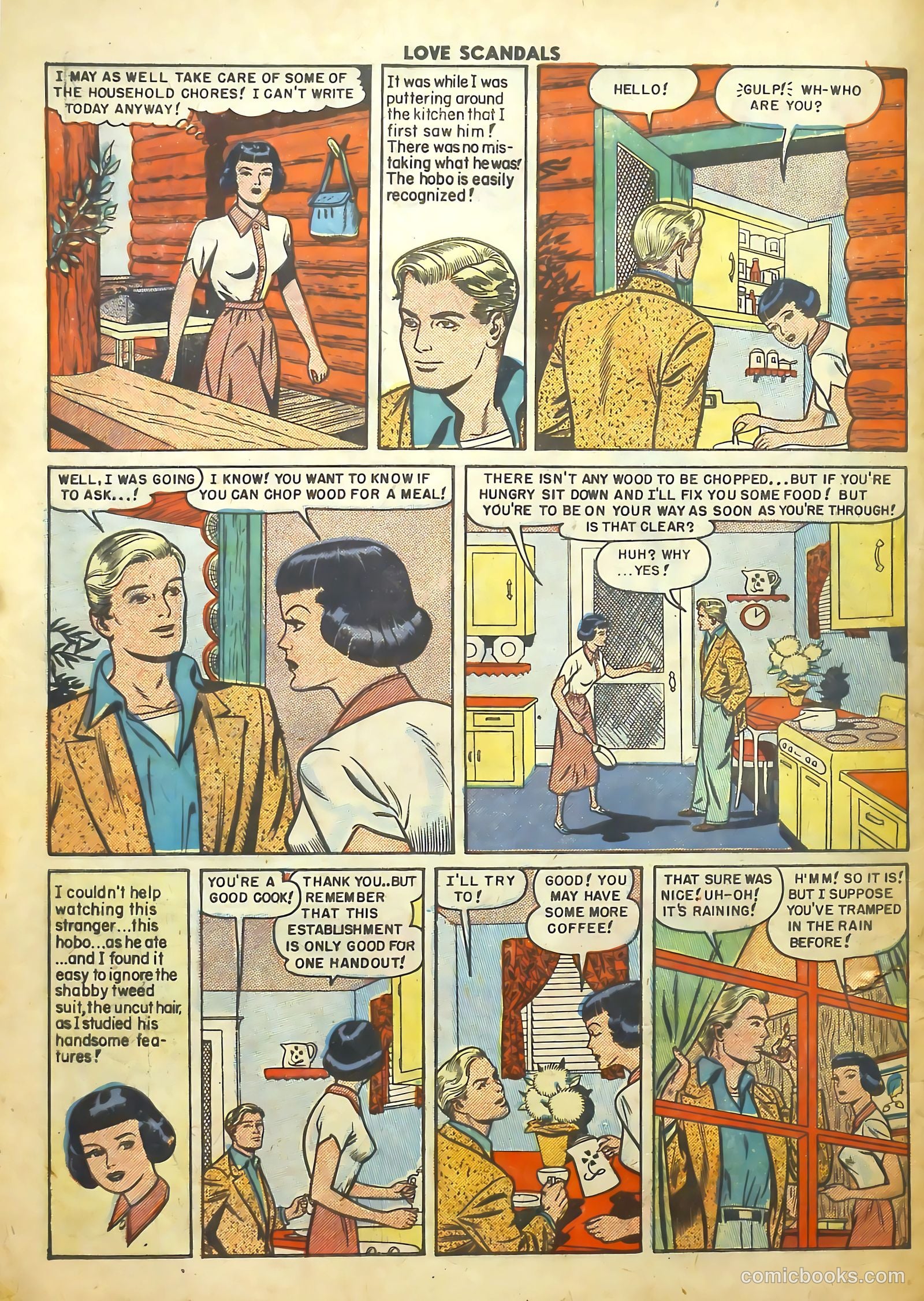 Love Scandals #2 (1950) — page 28 of 36
