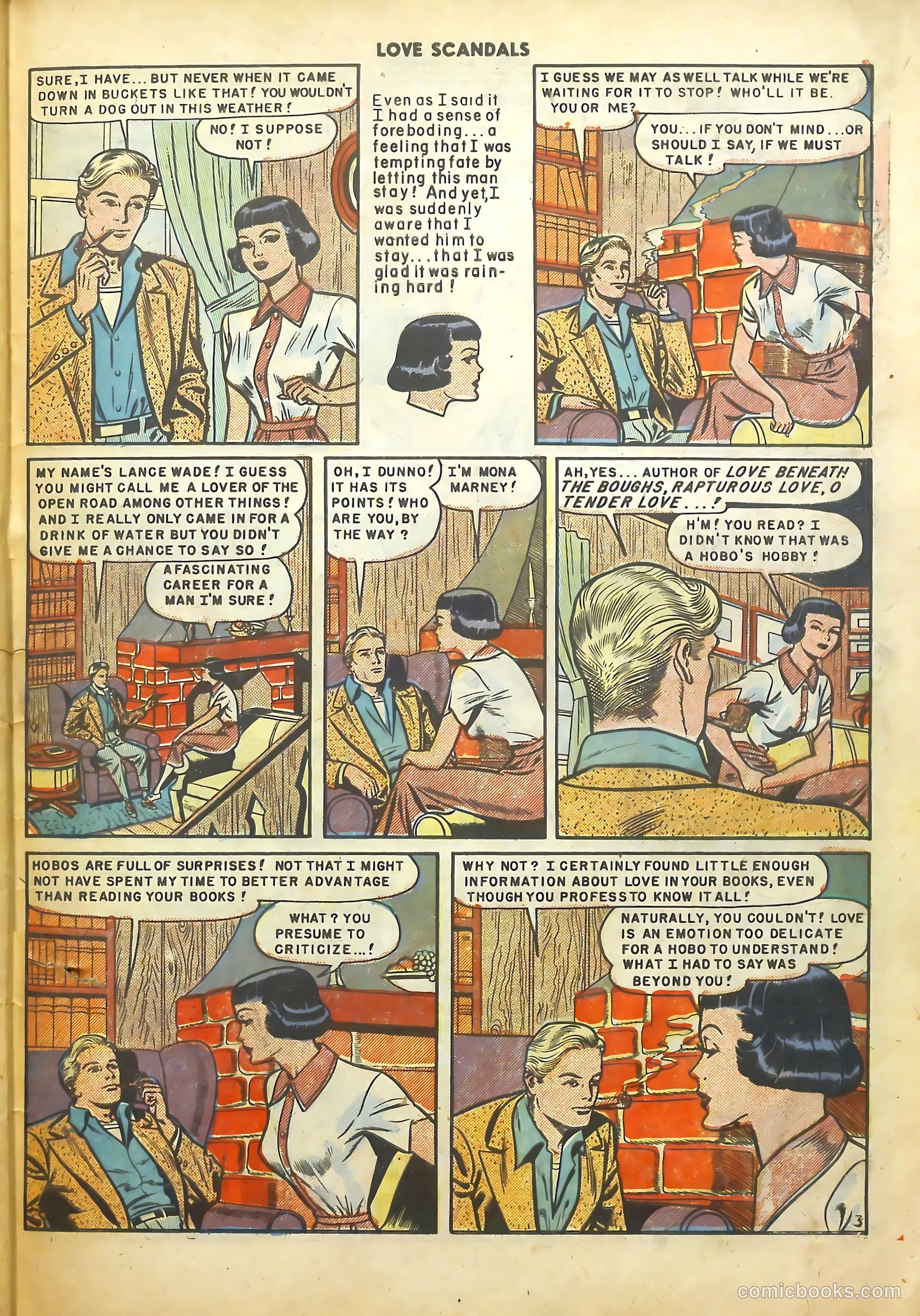 Love Scandals #2 (1950) — page 29 of 36