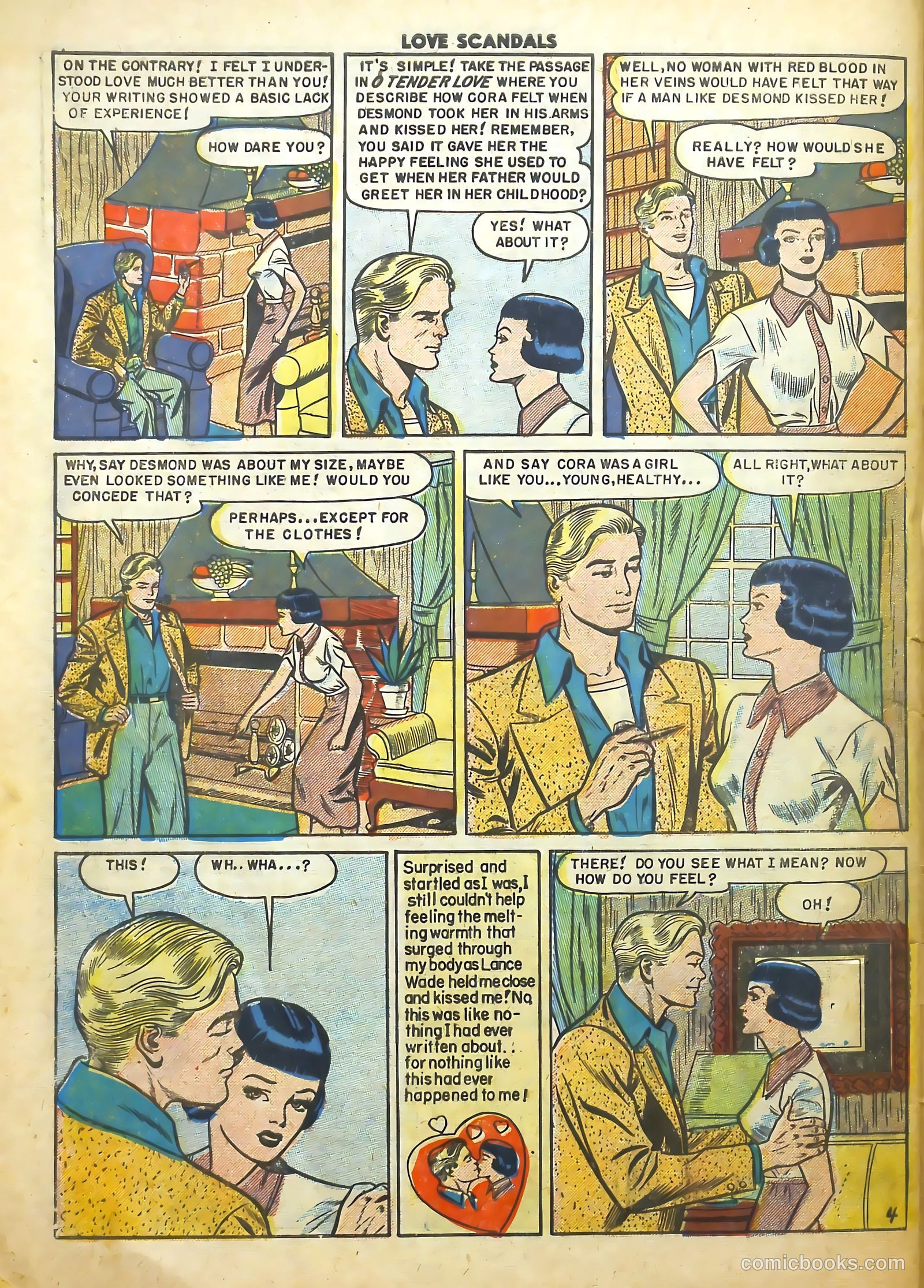 Love Scandals #2 (1950) — page 30 of 36