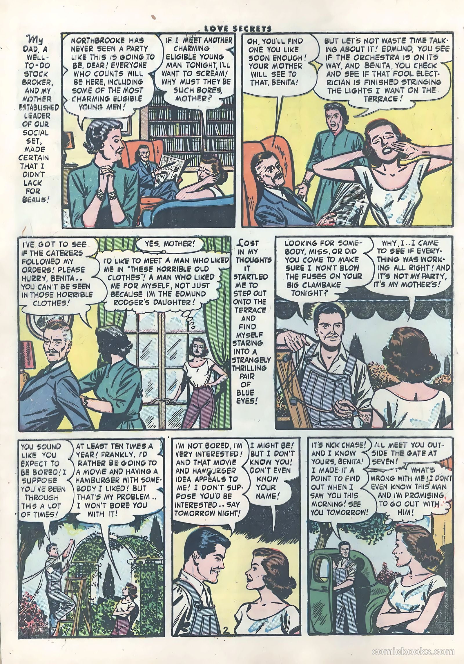 Love Secrets #33 (1953) — page 4 of 38