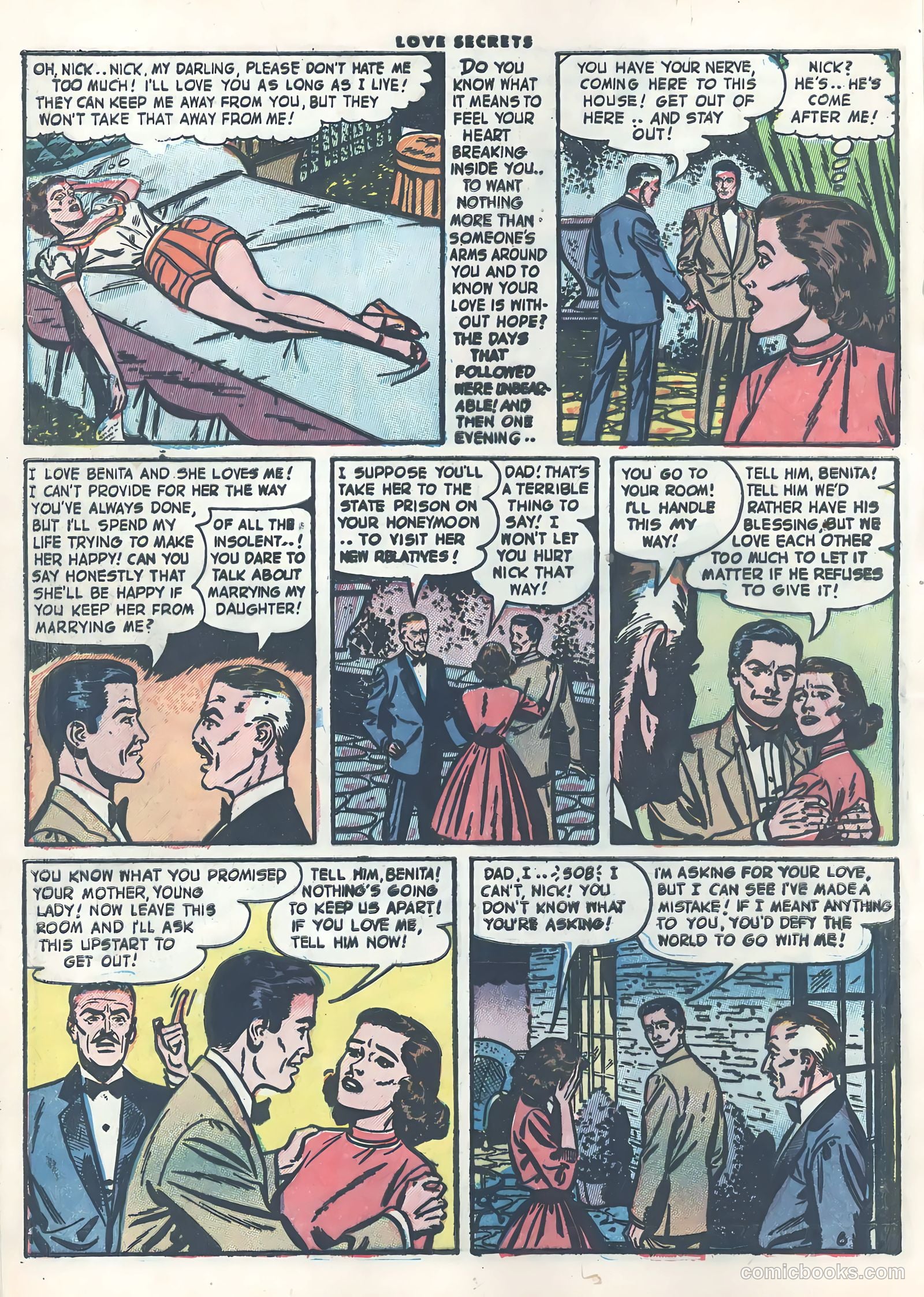 Love Secrets #33 (1953) — page 8 of 38