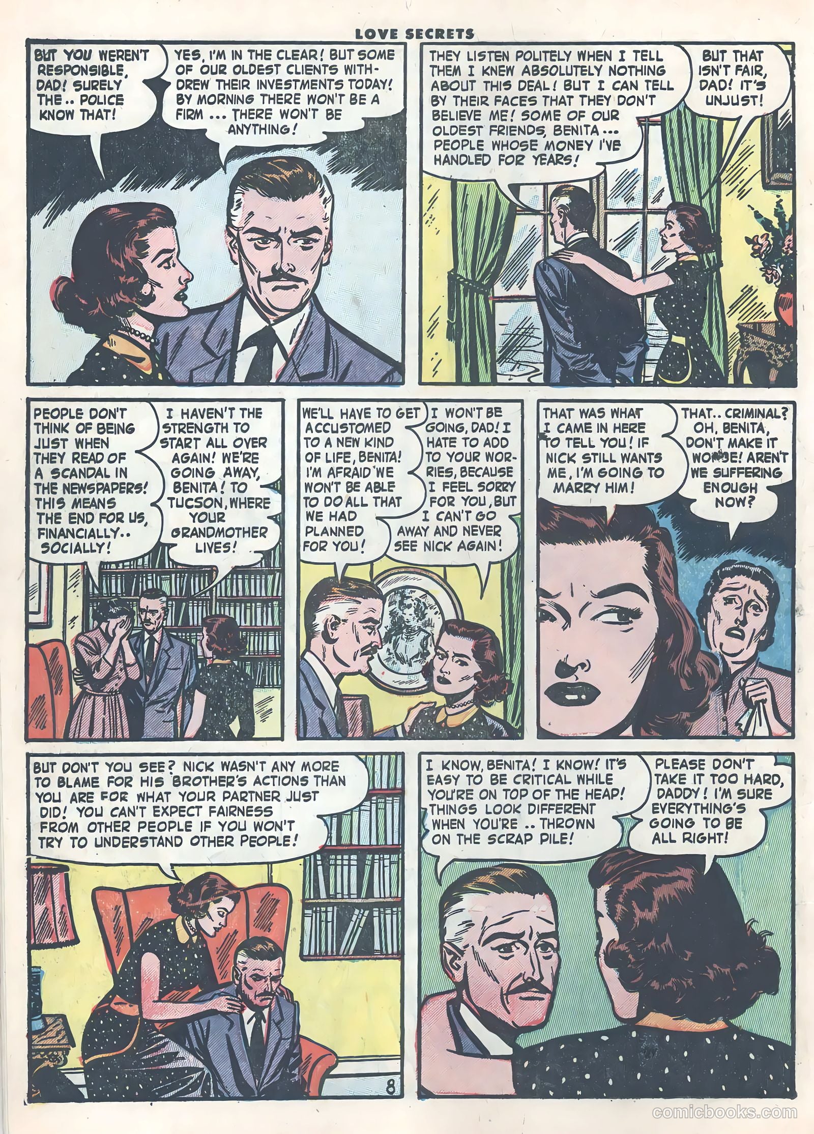Love Secrets #33 (1953) — page 10 of 38