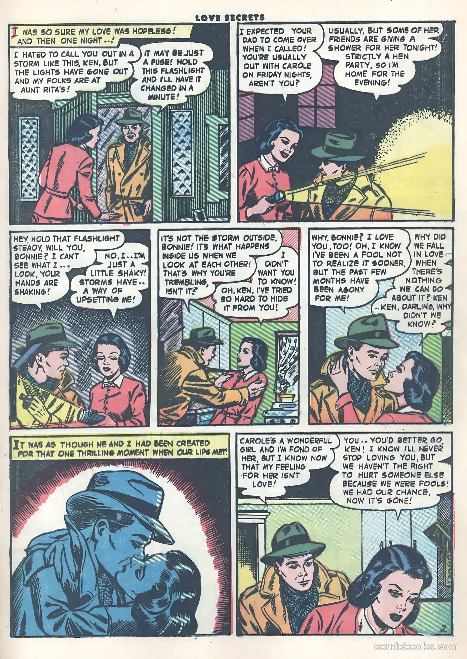 Love Secrets #33 (1953) — page 13 of 38