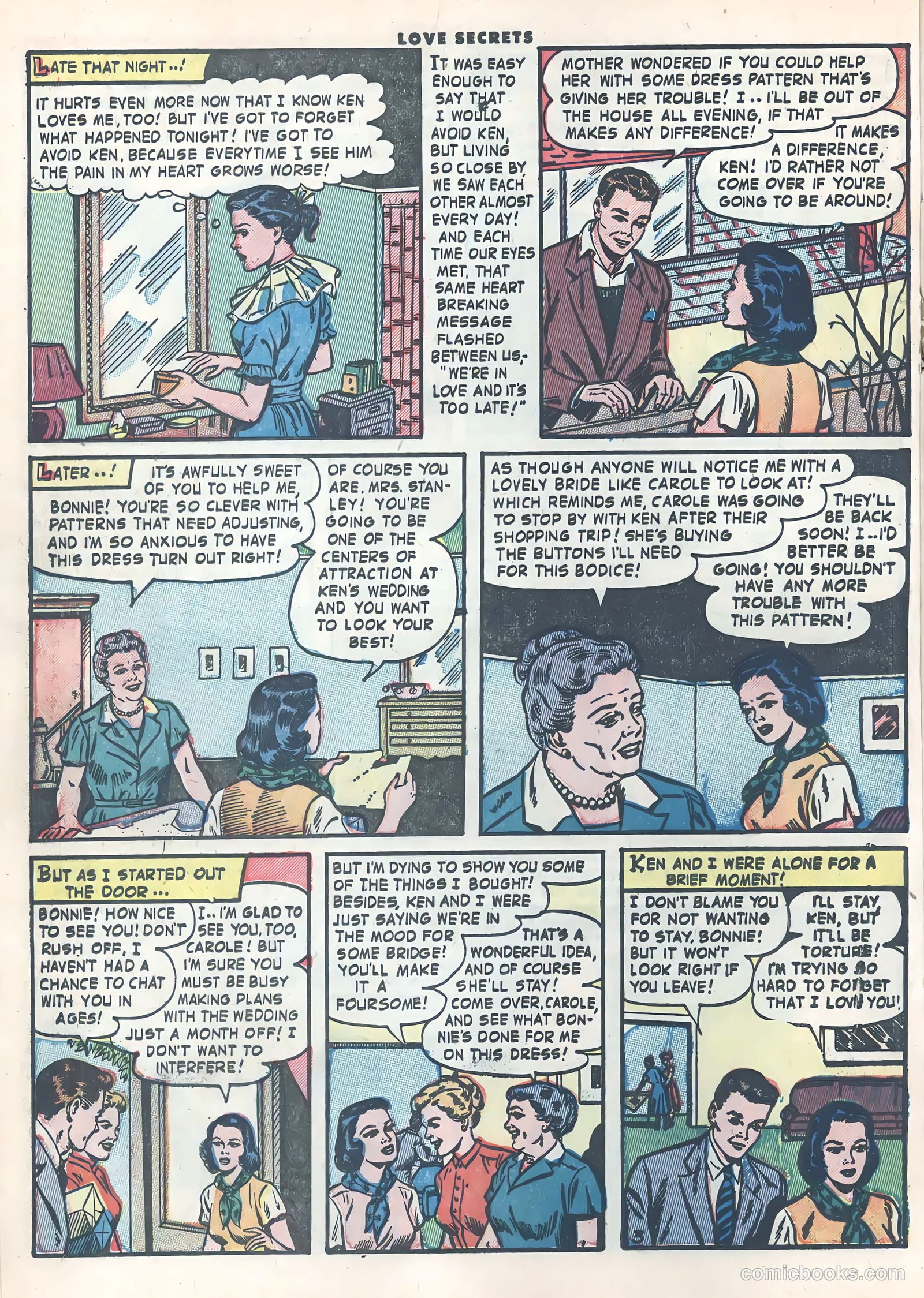Love Secrets #33 (1953) — page 14 of 38