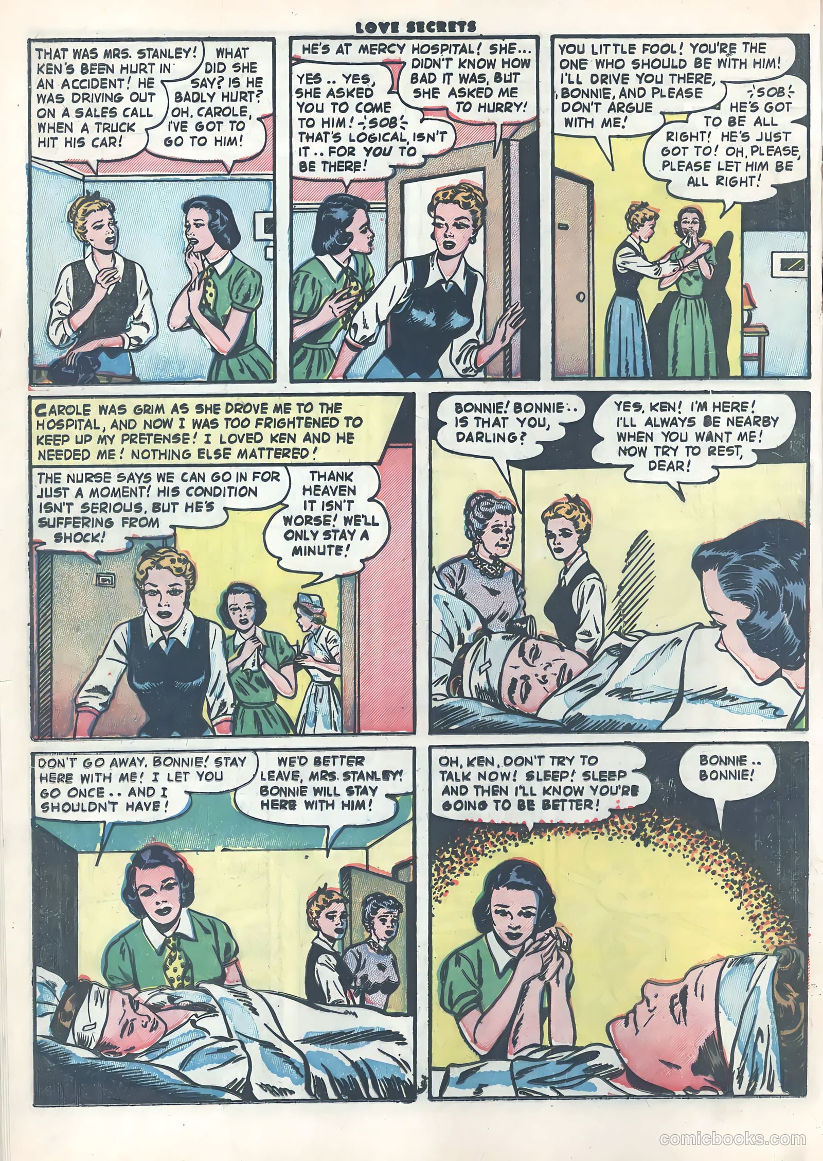 Love Secrets #33 (1953) — page 16 of 38