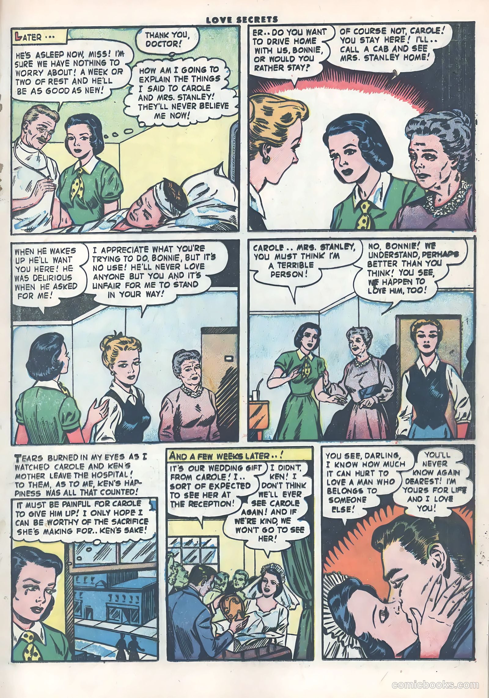 Love Secrets #33 (1953) — page 17 of 38
