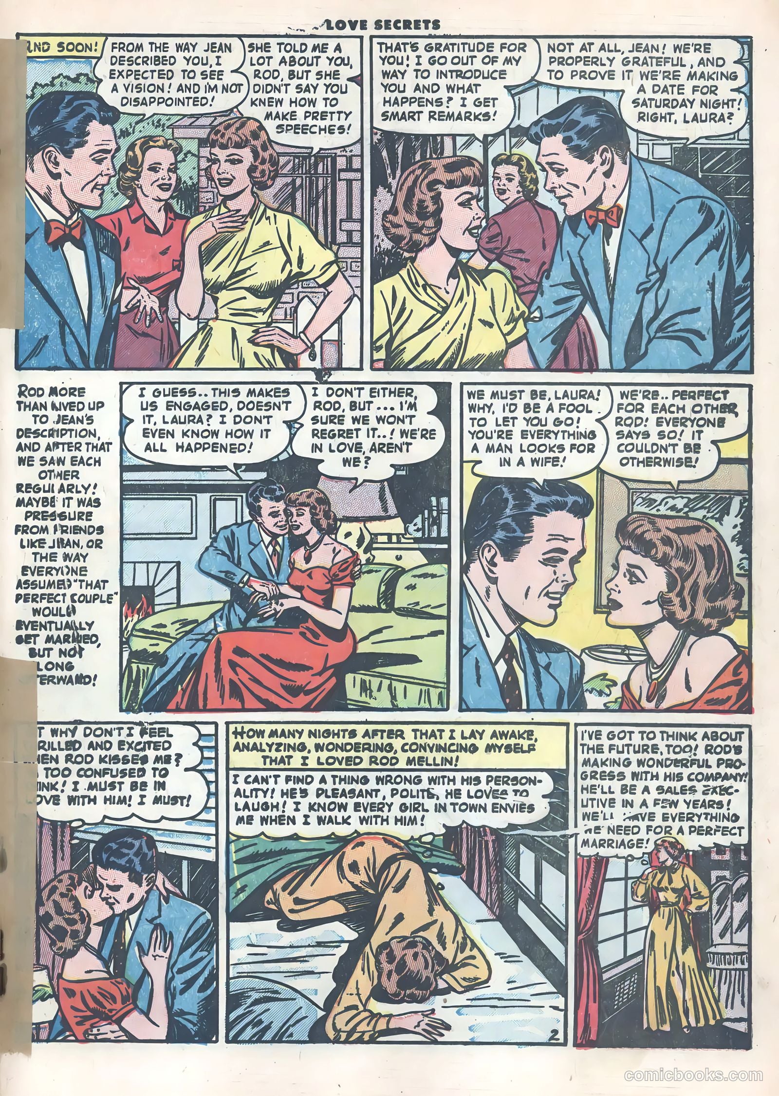 Love Secrets #33 (1953) — page 19 of 38