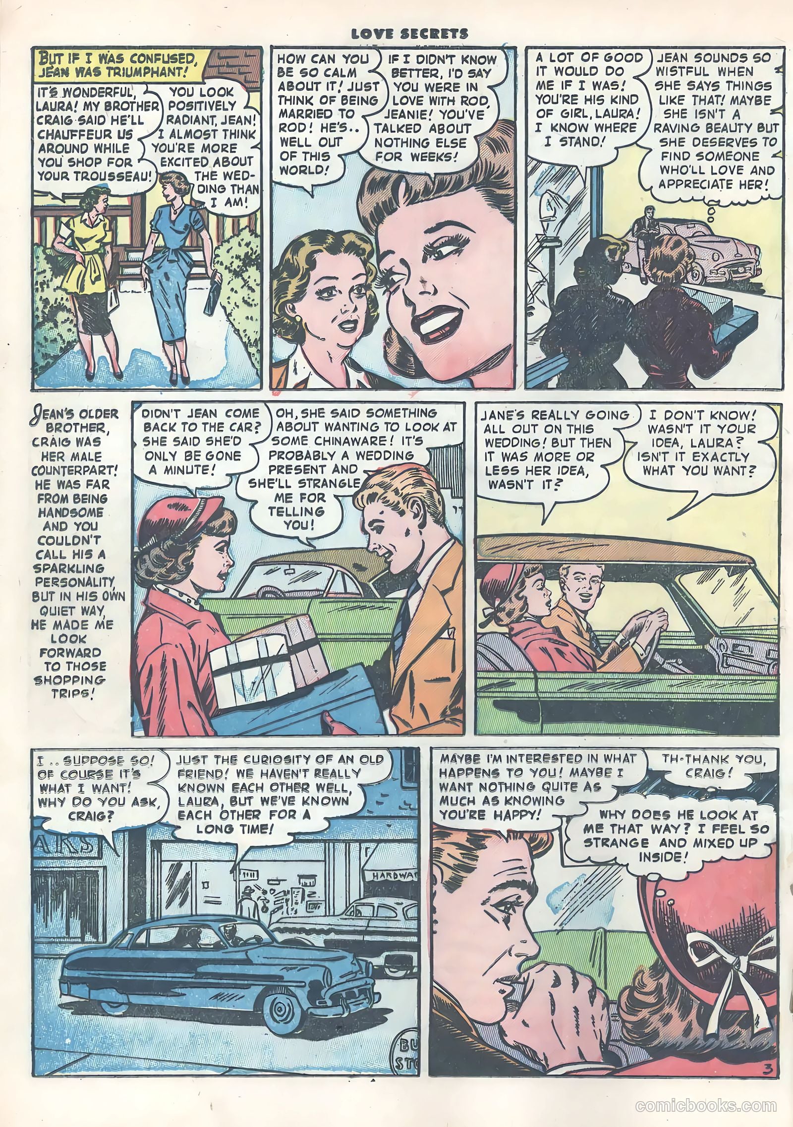 Love Secrets #33 (1953) — page 20 of 38