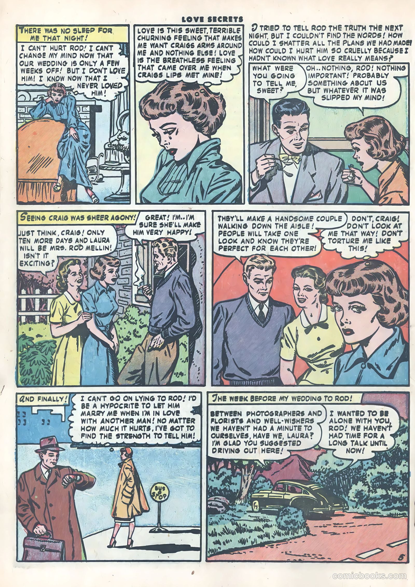 Love Secrets #33 (1953) — page 22 of 38