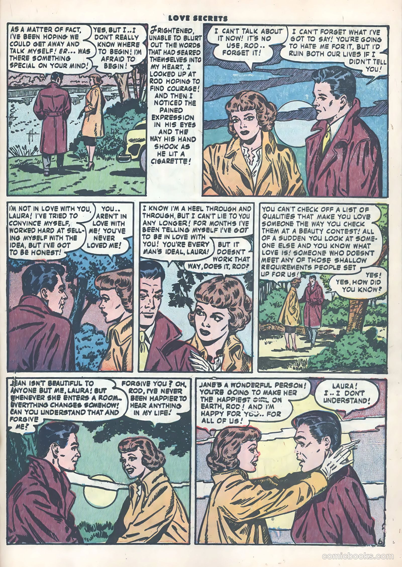 Love Secrets #33 (1953) — page 23 of 38