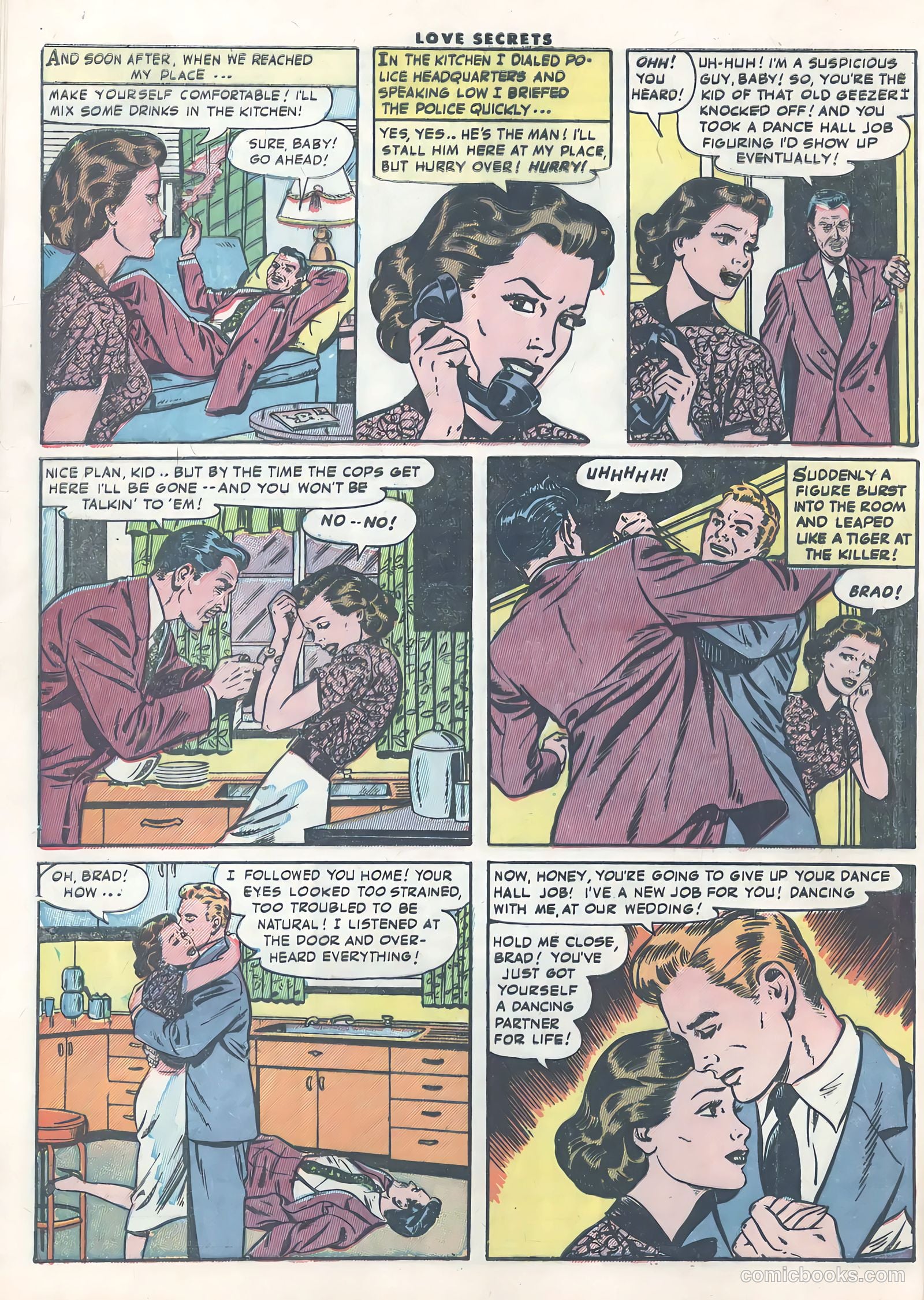 Love Secrets #33 (1953) — page 32 of 38