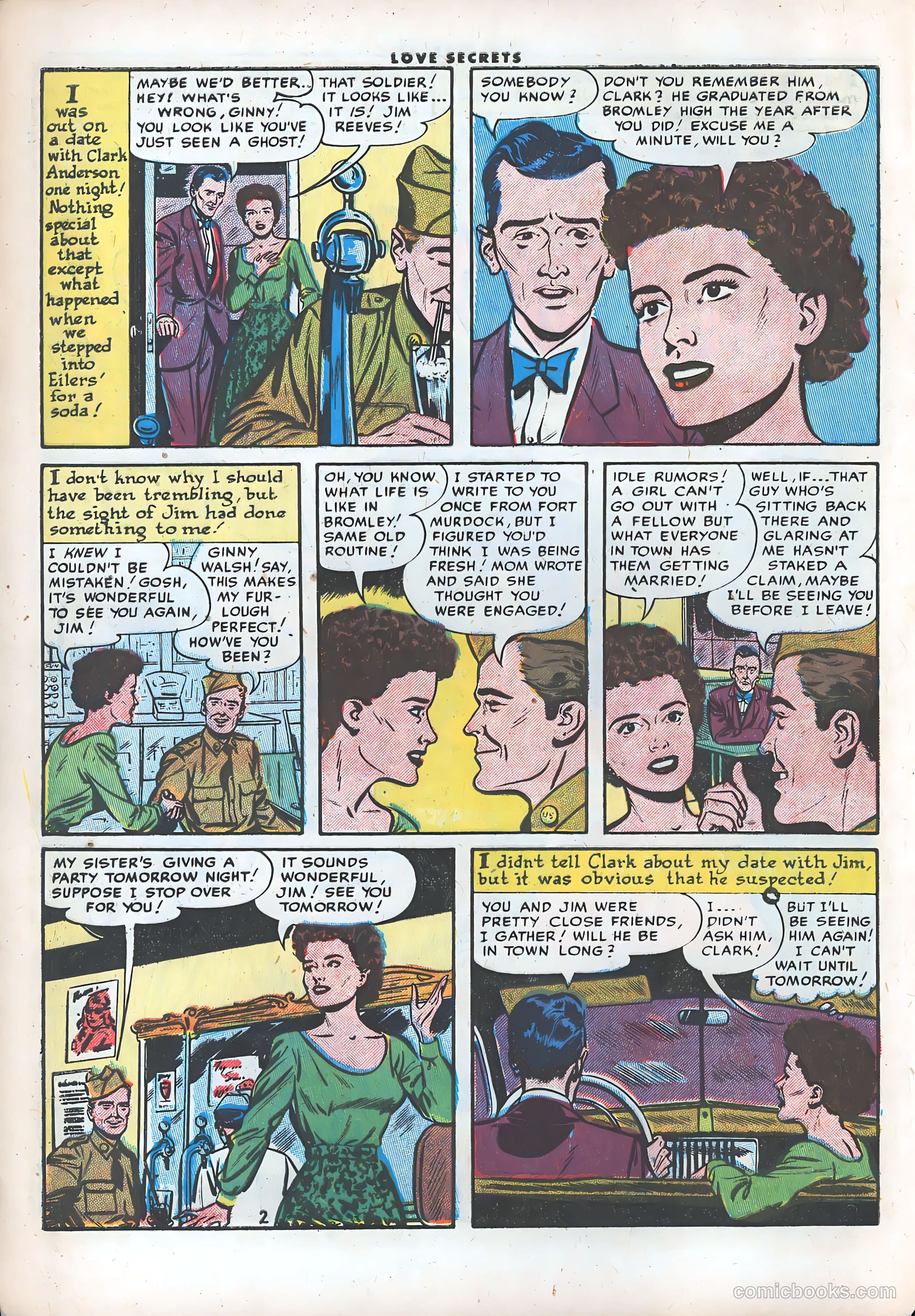 Love Secrets #50 (1956) — page 4 of 37
