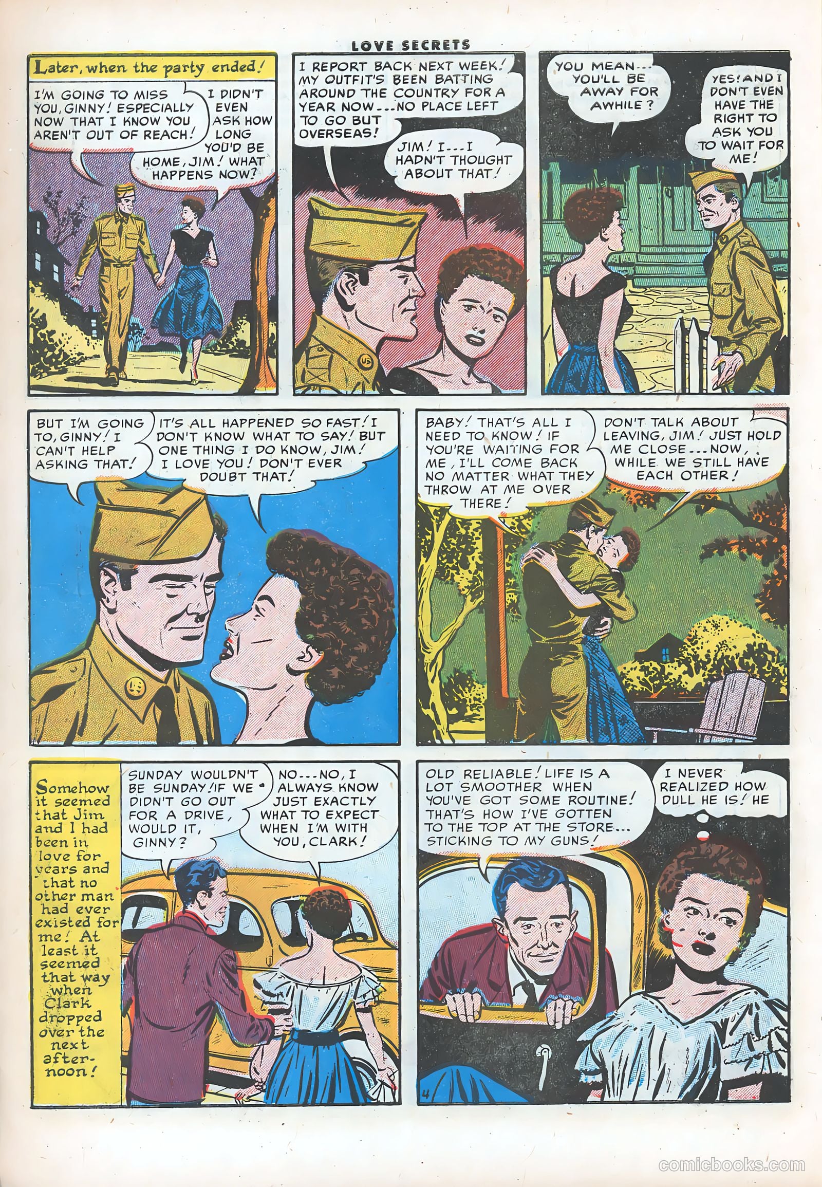 Love Secrets #50 (1956) — page 6 of 37