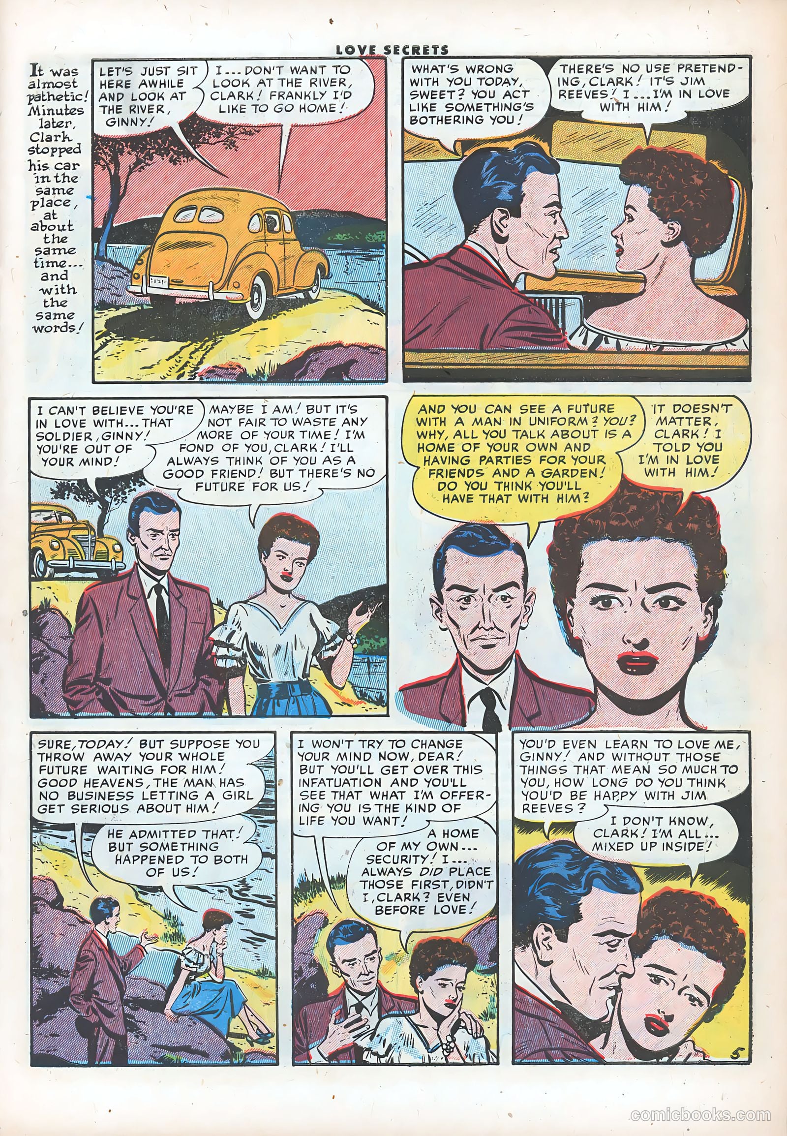 Love Secrets #50 (1956) — page 7 of 37