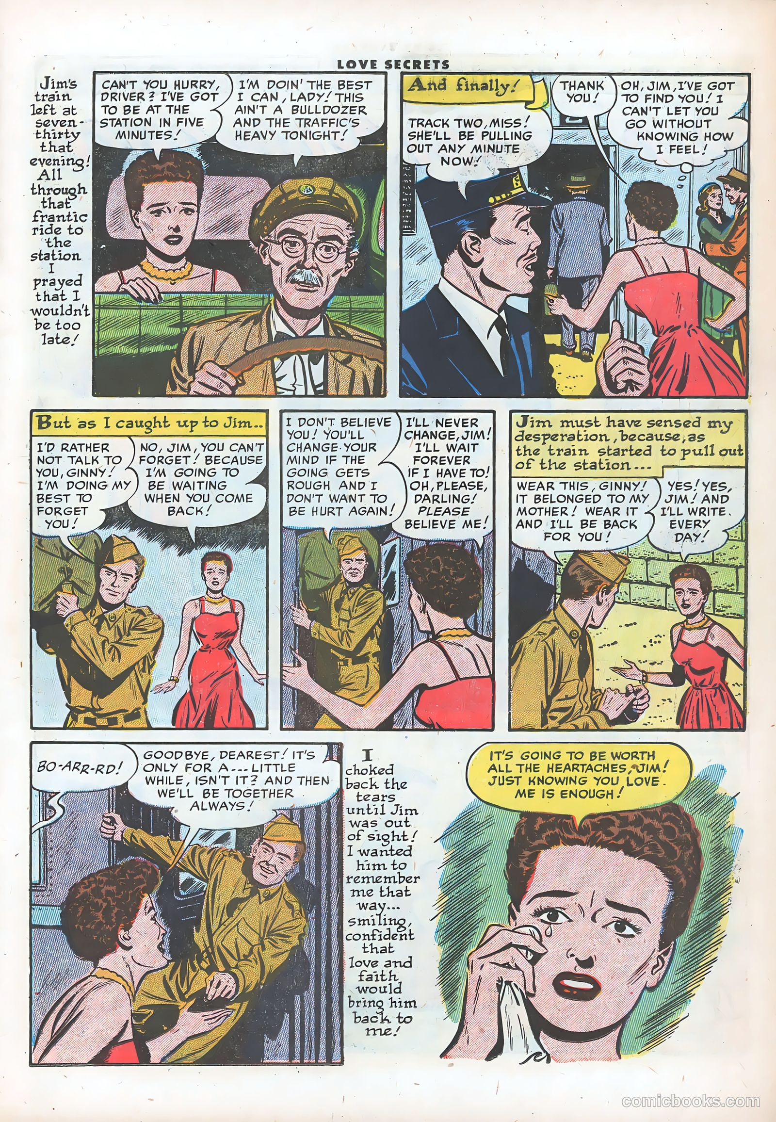 Love Secrets #50 (1956) — page 11 of 37