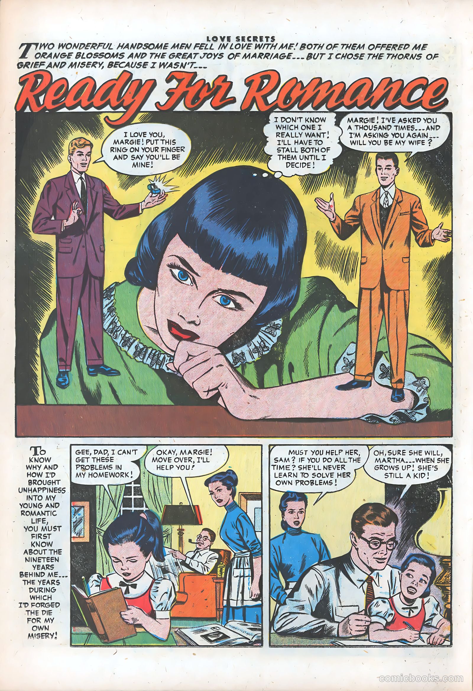 Love Secrets #50 (1956) — page 12 of 37