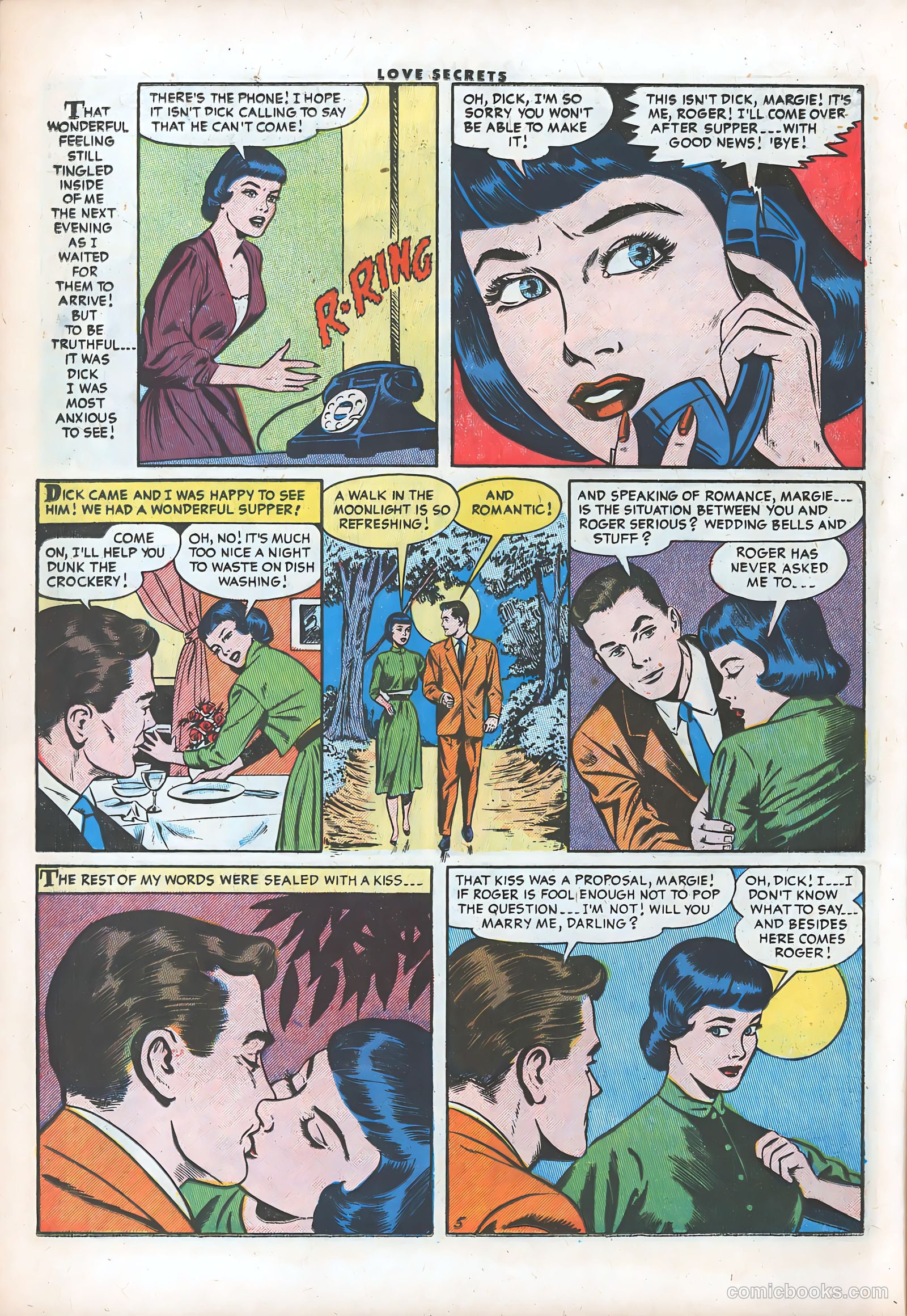 Love Secrets #50 (1956) — page 16 of 37