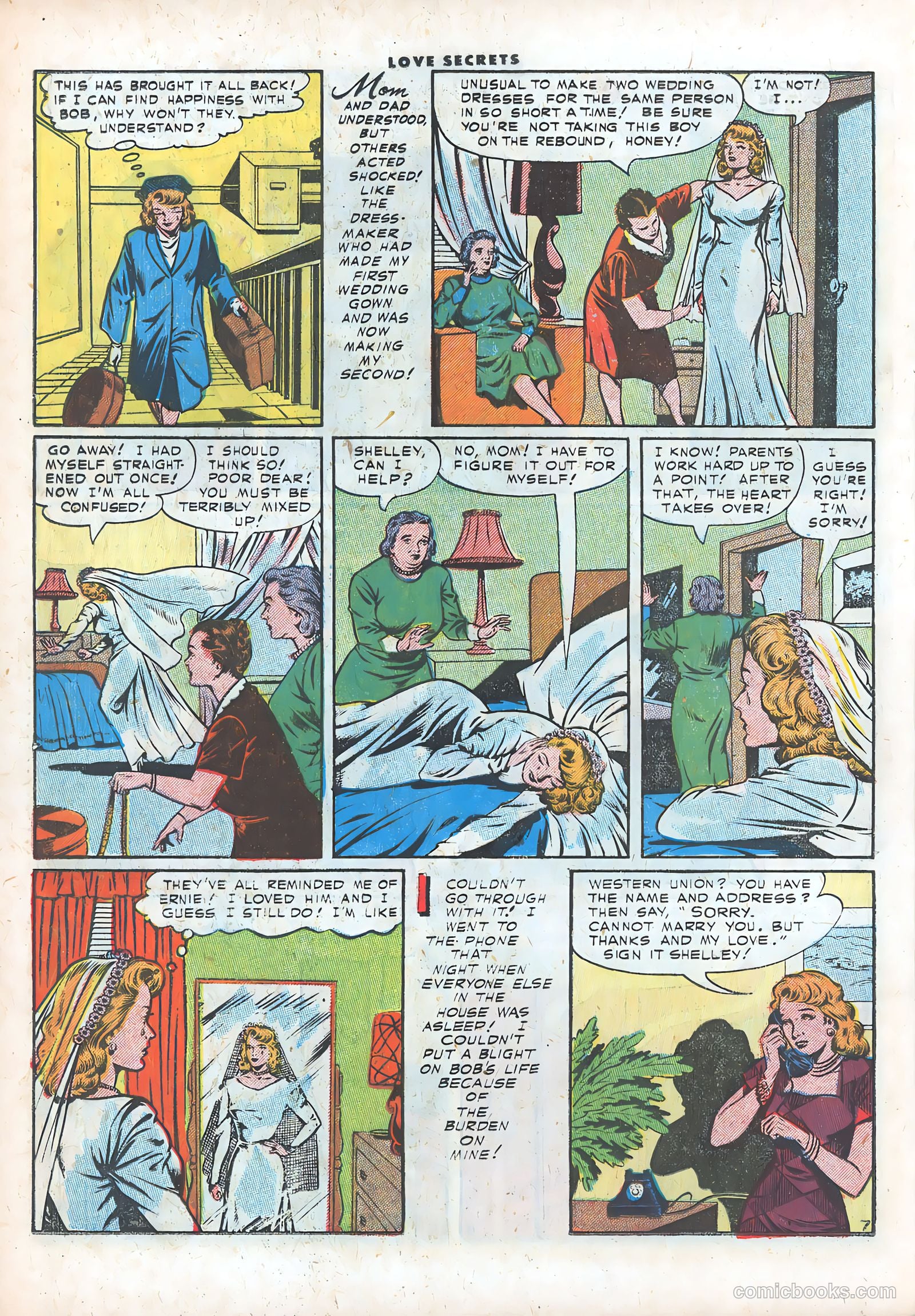 Love Secrets #50 (1956) — page 24 of 37