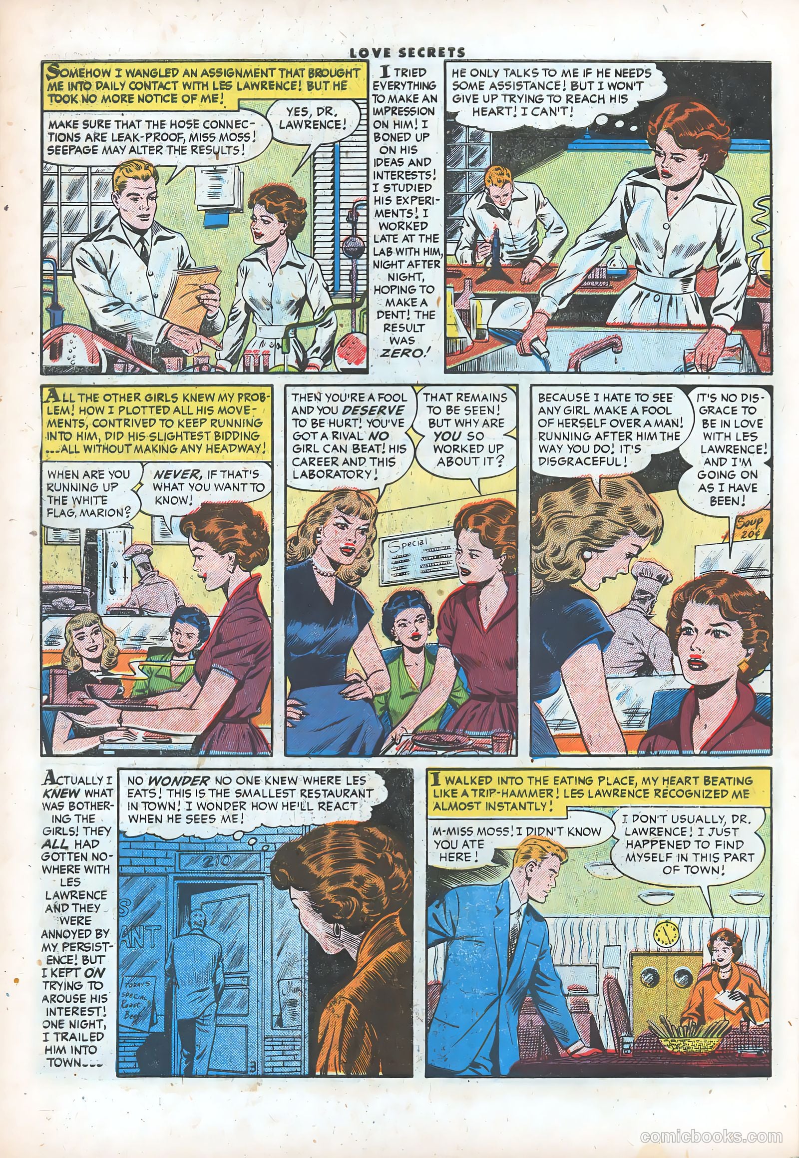 Love Secrets #50 (1956) — page 30 of 37