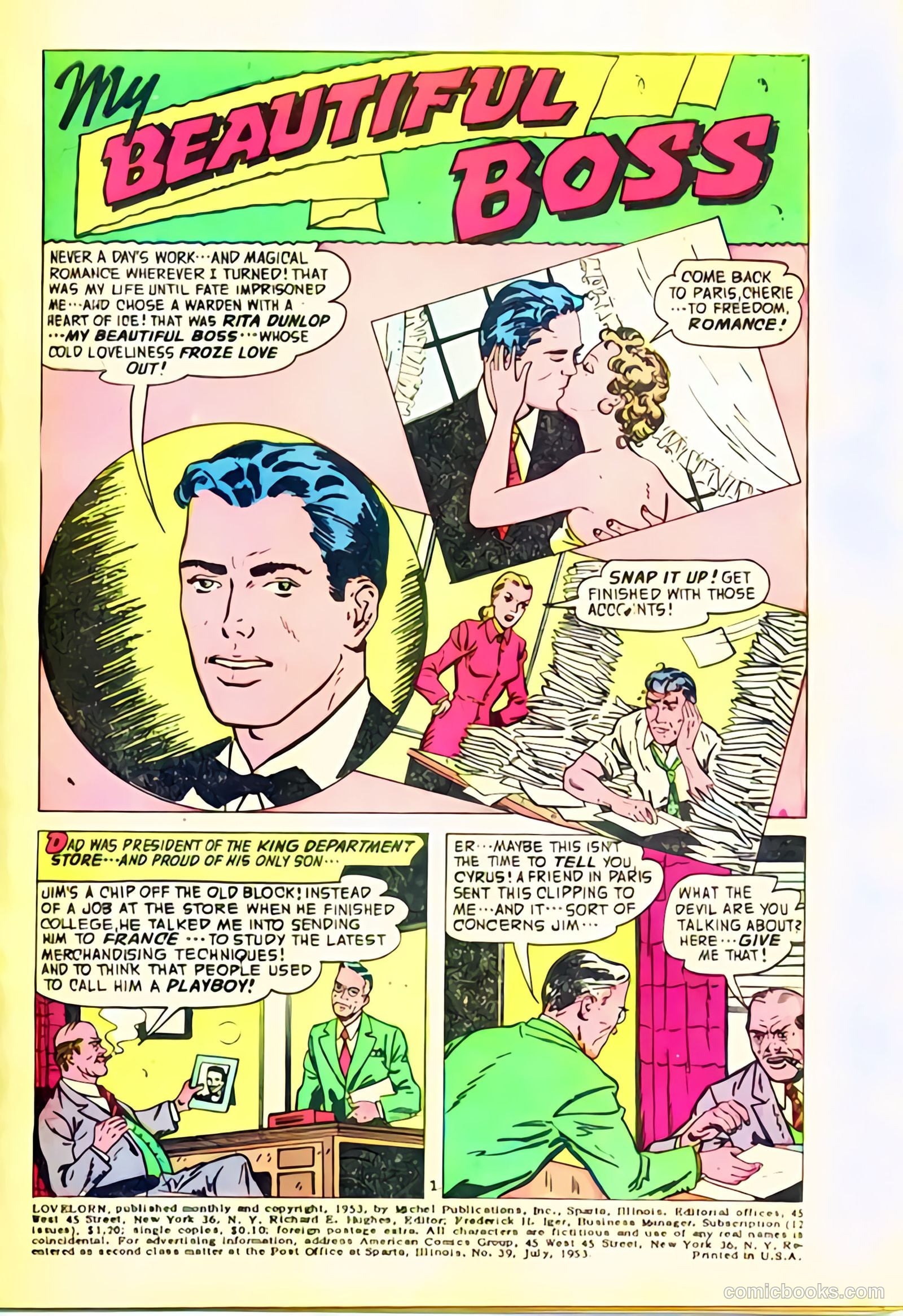 Lovelorn #28 (1952) — page 3 of 36