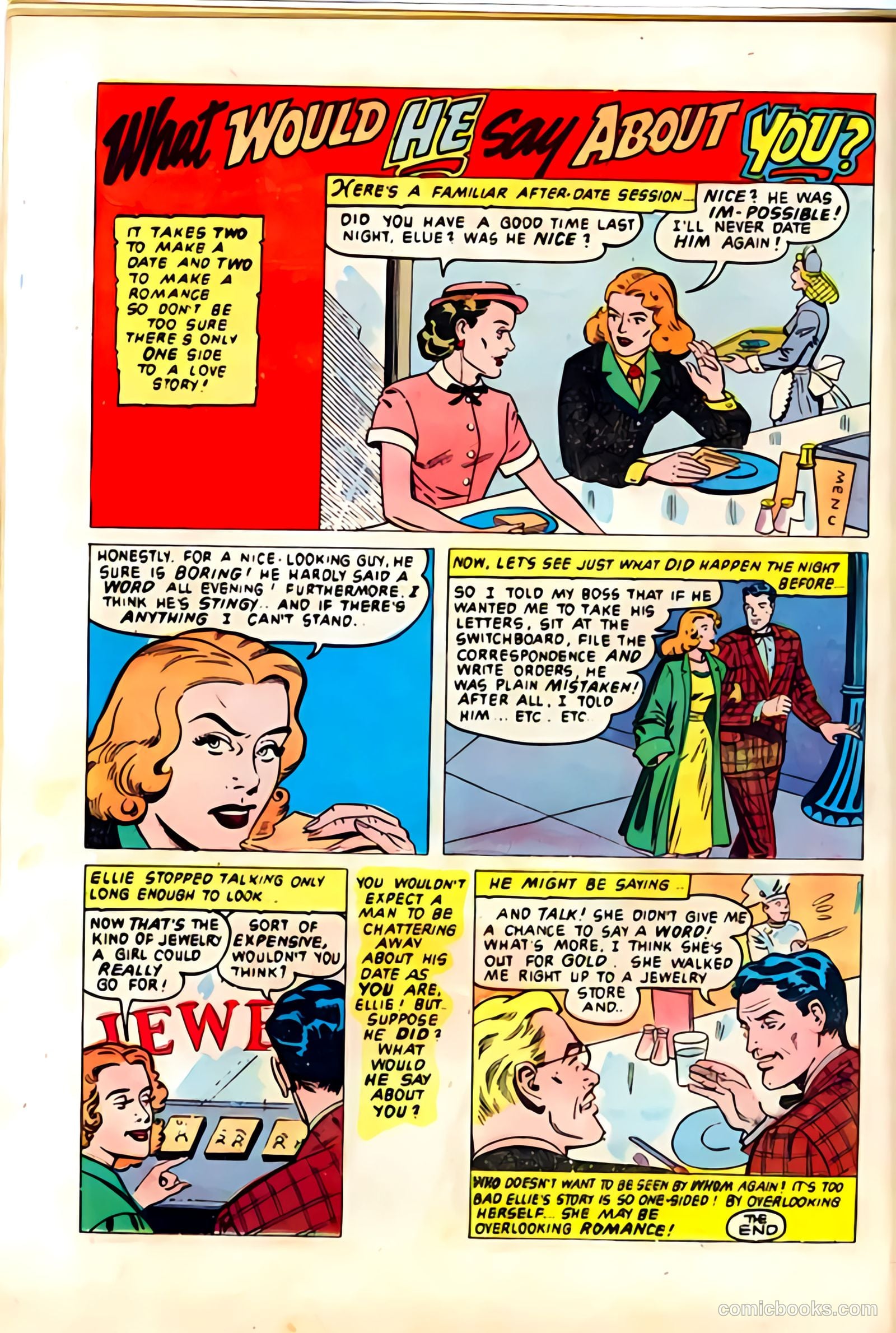 Lovelorn #28 (1952) — page 22 of 36