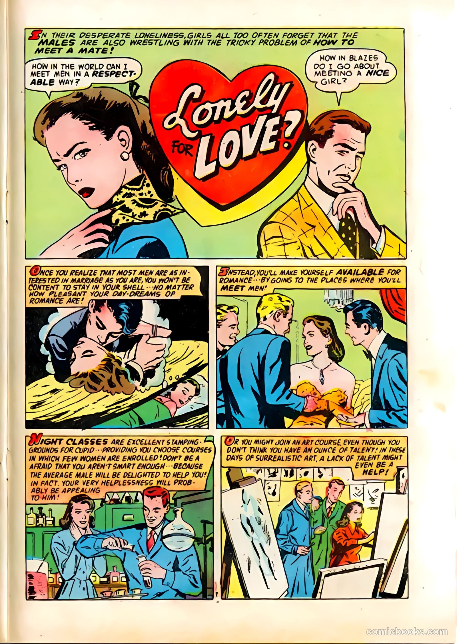 Lovelorn #28 (1952) — page 23 of 36