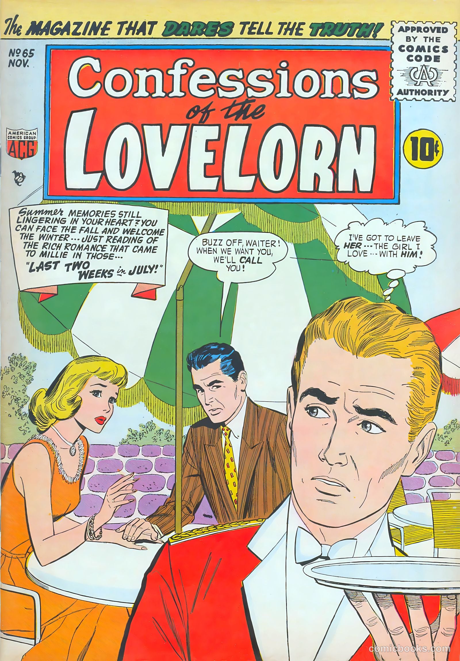 Lovelorn #65 cover