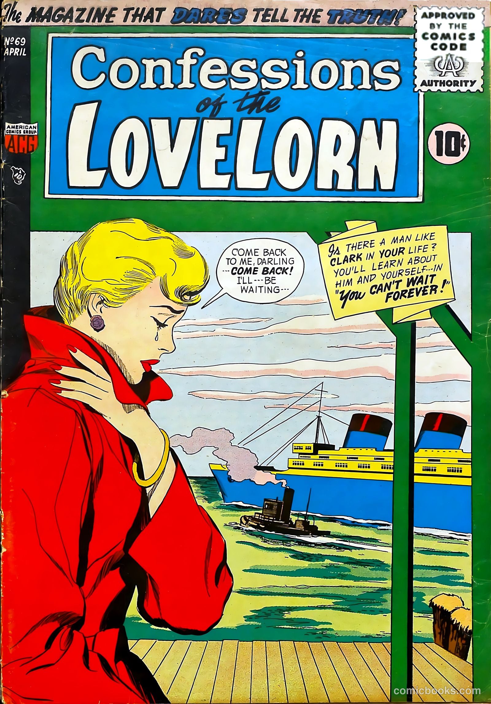 Lovelorn #69 cover