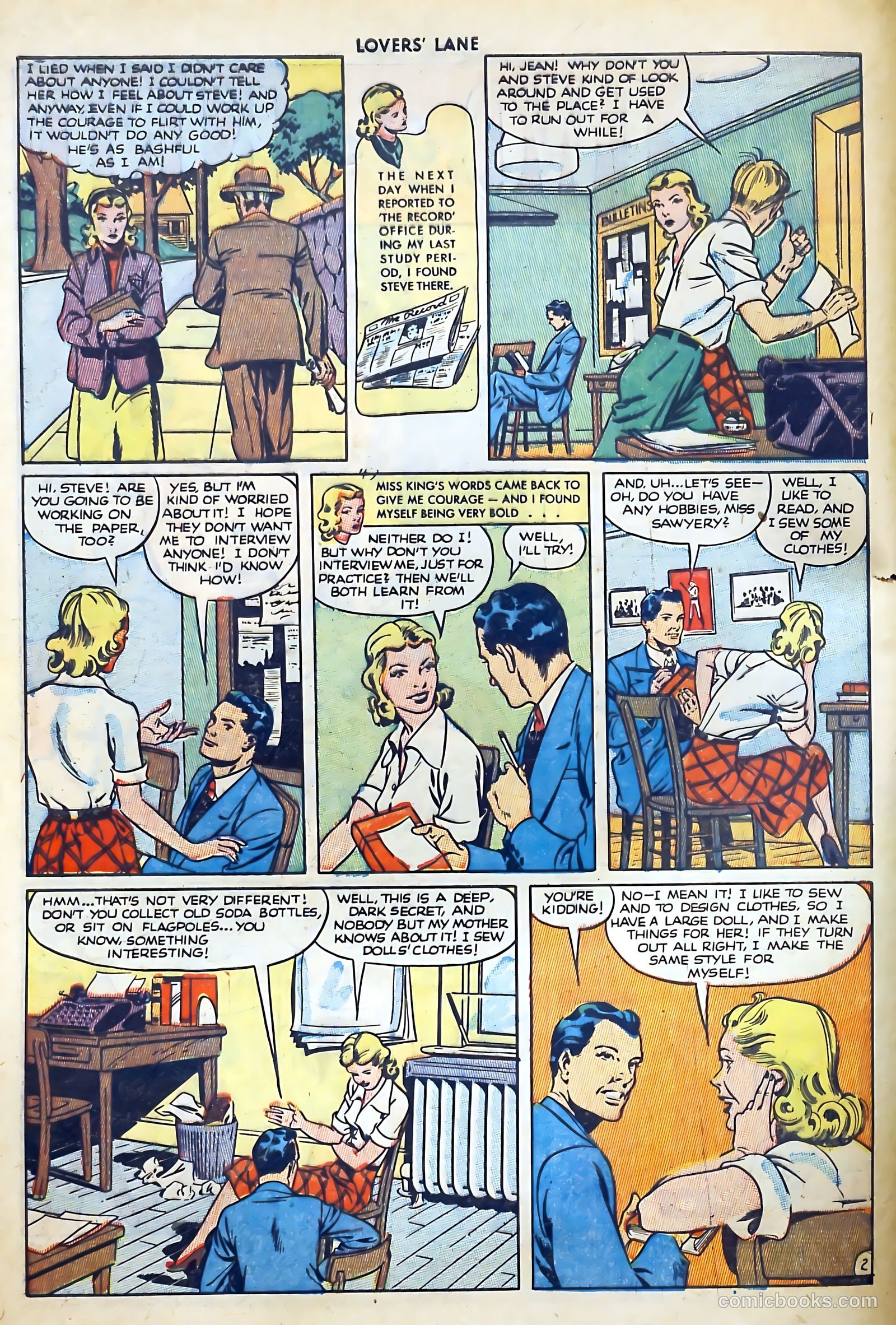 Lovers' Lane #10 (1951) — page 4 of 53
